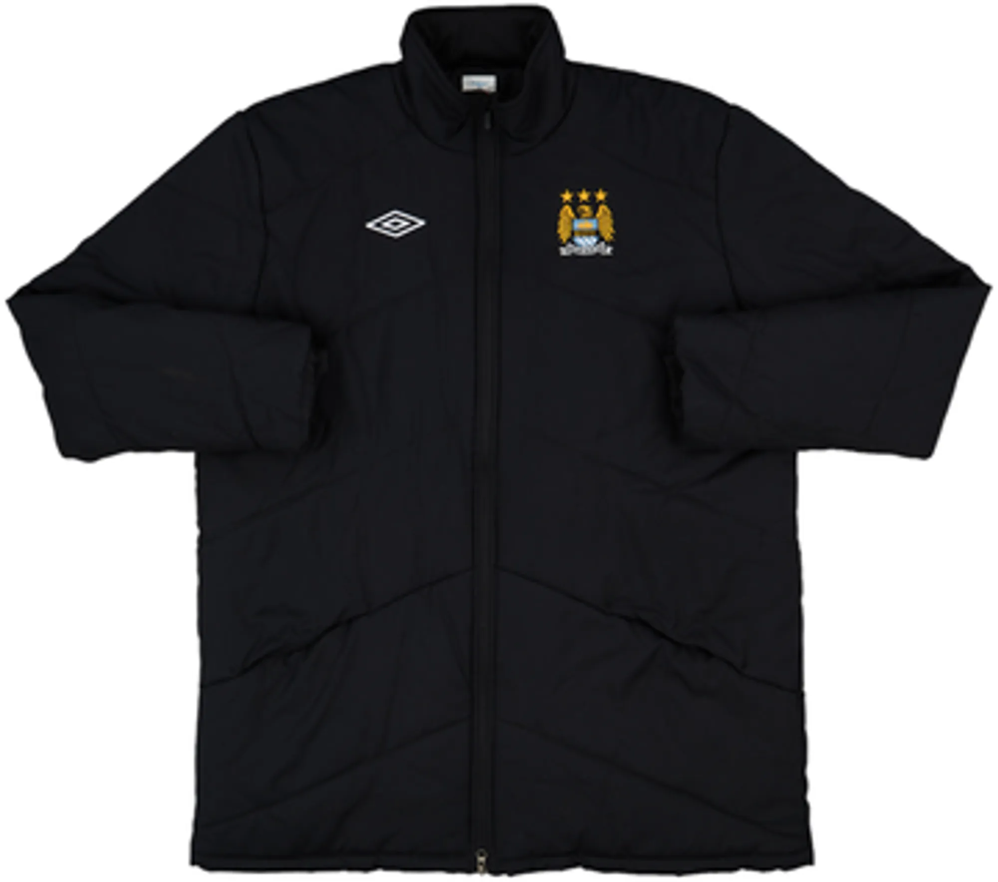 2009-10 Manchester City Umbro Padded Bench Coat - 8/10 - (XXL)