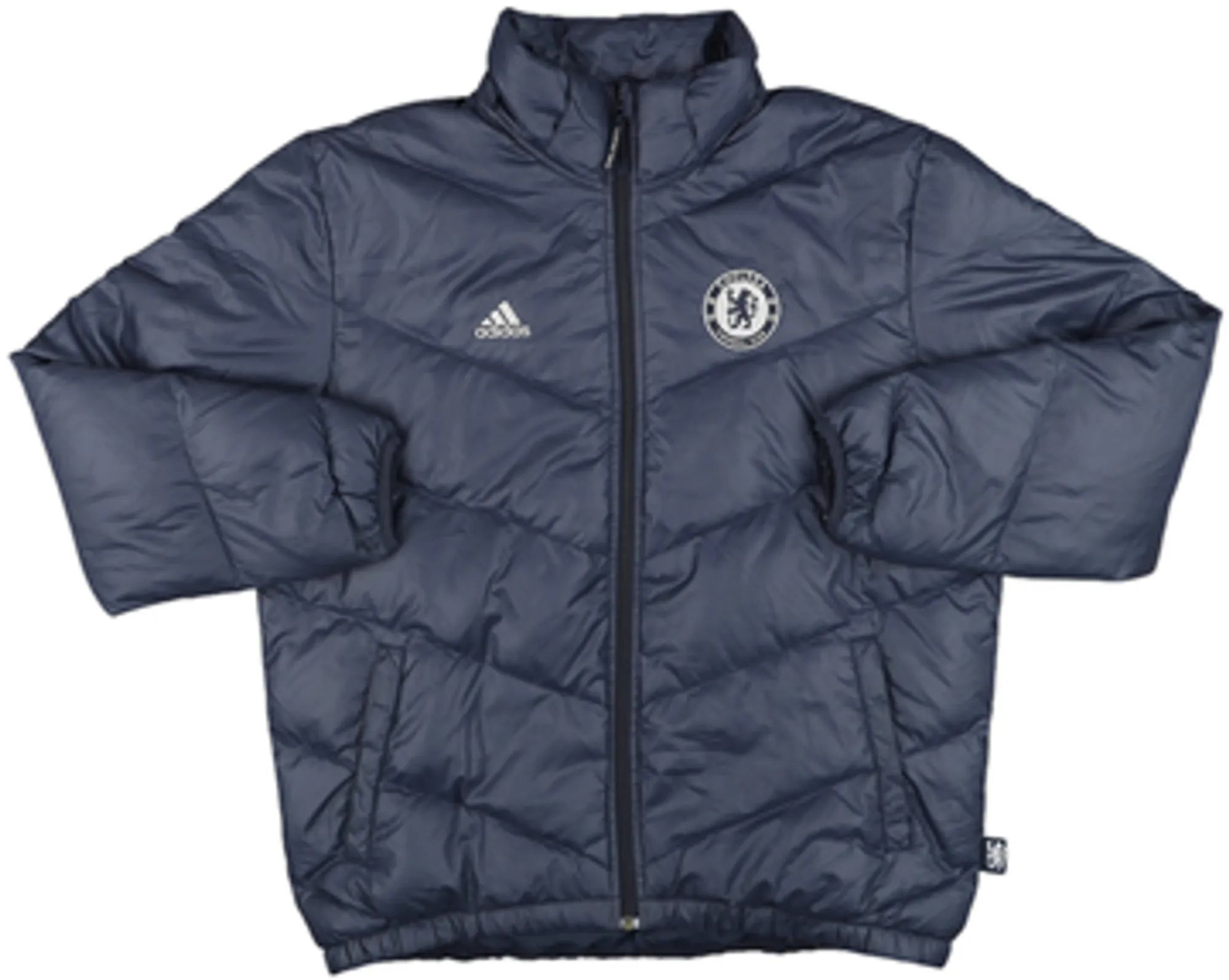 2009-10 Chelsea adidas Padded Bench Coat - 8/10 - (M)