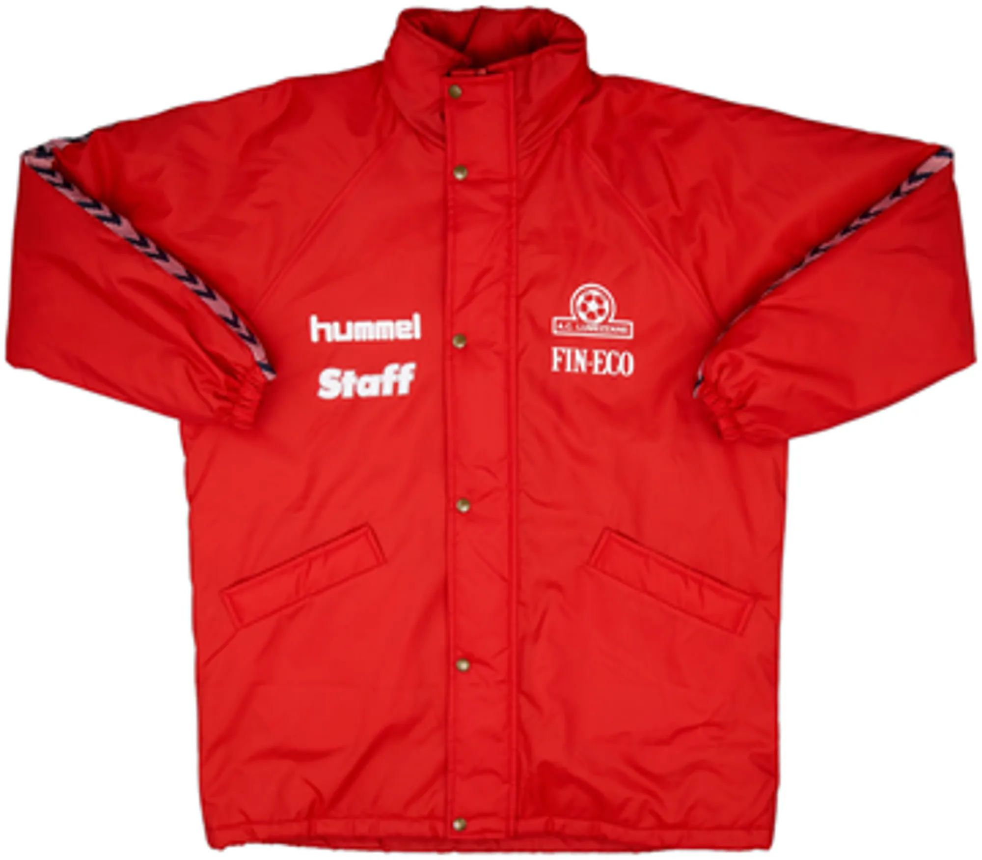 1997-98 Lumezzane Staff Issue Hummel Padded Bench Coat - 7/10 - (L)