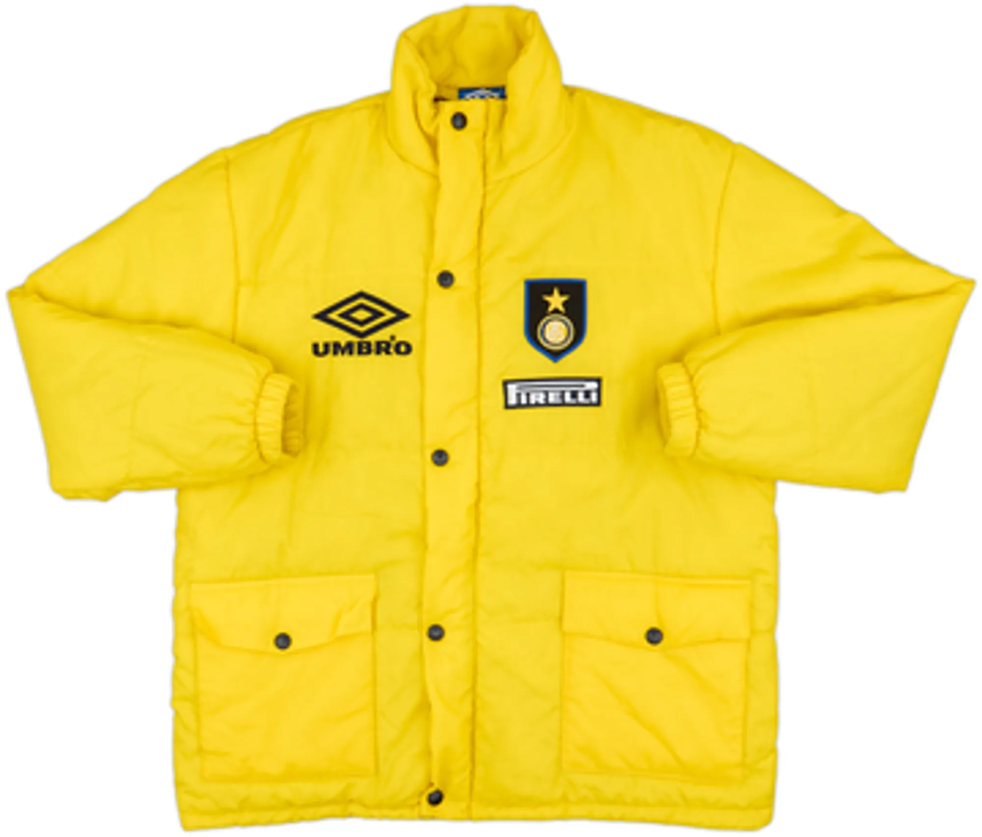1995-96 Inter Milan Umbro Padded Bench Coat - 6/10 - (XXL)