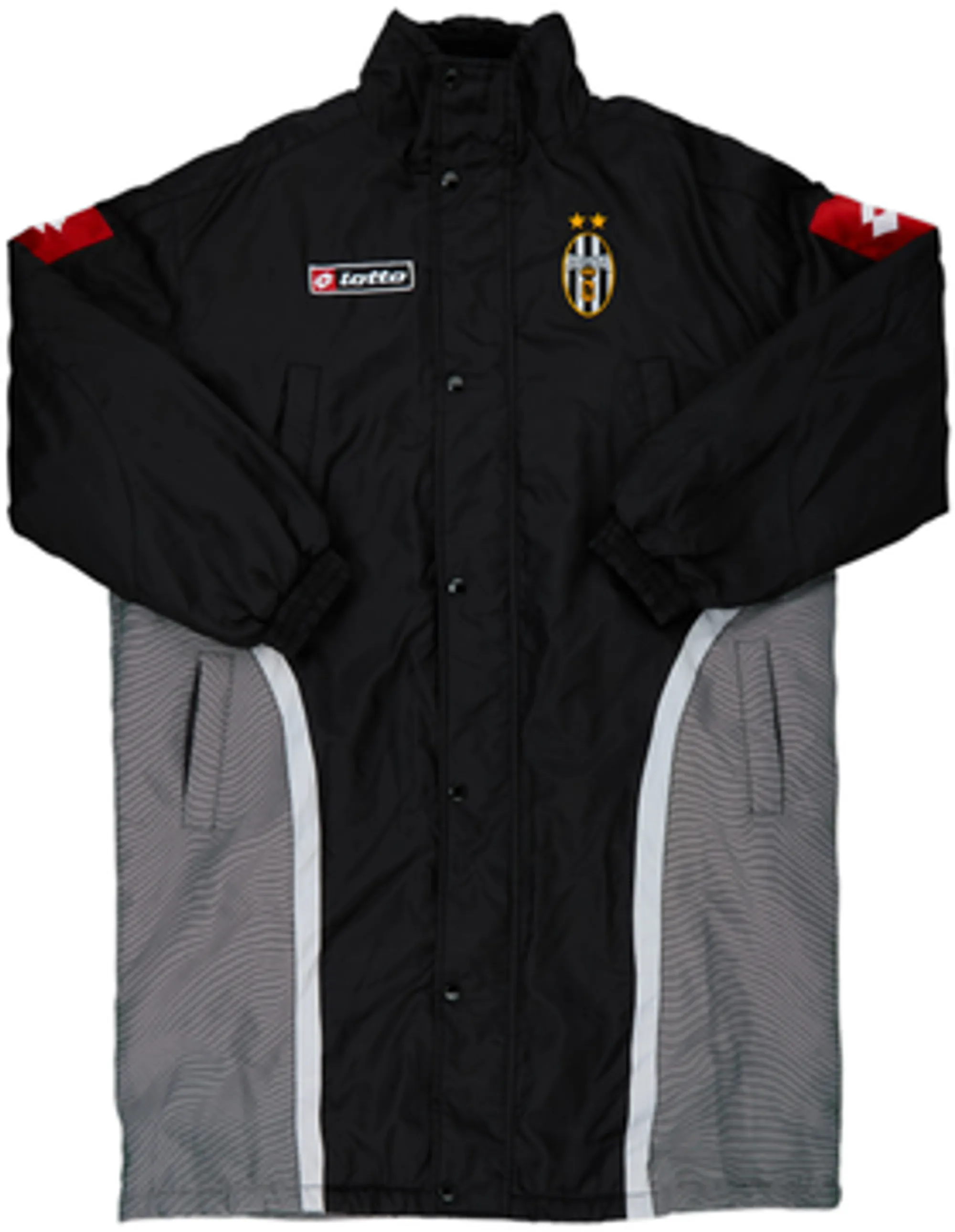 2000-01 Juventus Lotto Padded Bench Coat - 8/10 - (XL)