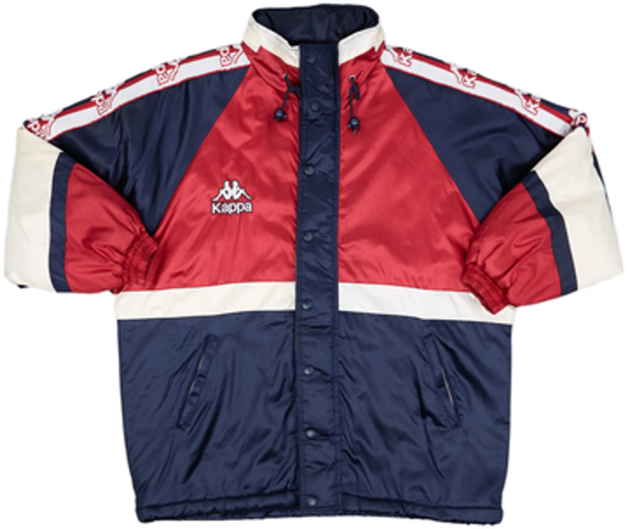 1995-97 Atletico Bilbao Kappa Padded Bench Coat - 8/10 - (L)