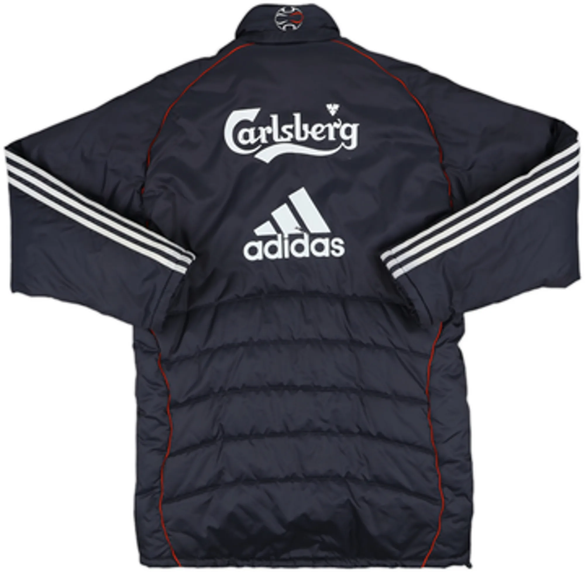 2006-07 Liverpool adidas Padded Bench Coat - 8/10 - (M)