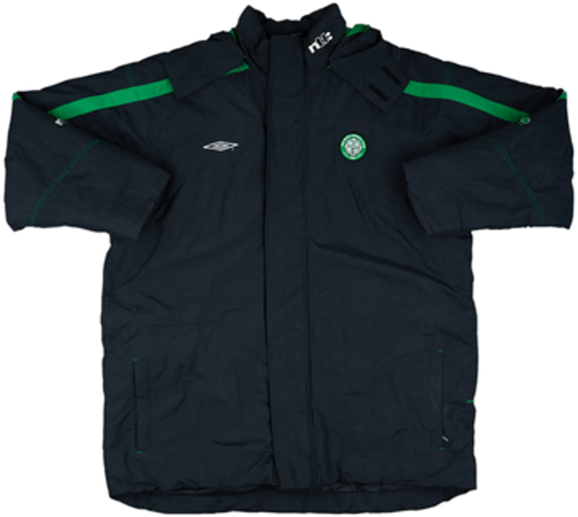 2001-03 Celtic Umbro Padded Bench Coat - 8/10 - (XL)