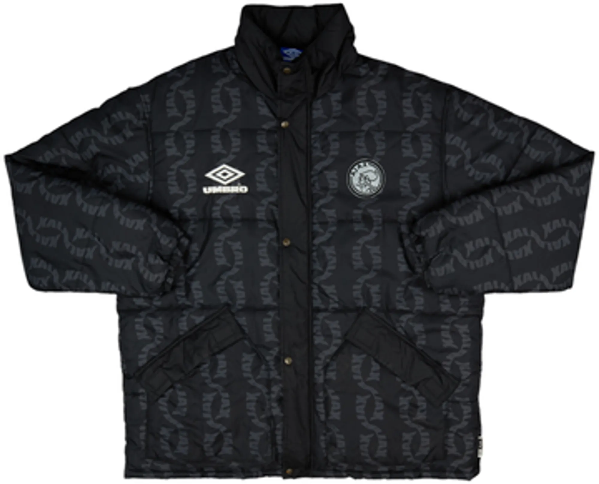 1998-99 Ajax Umbro Padded Bench Coat - 8/10 - (XL)