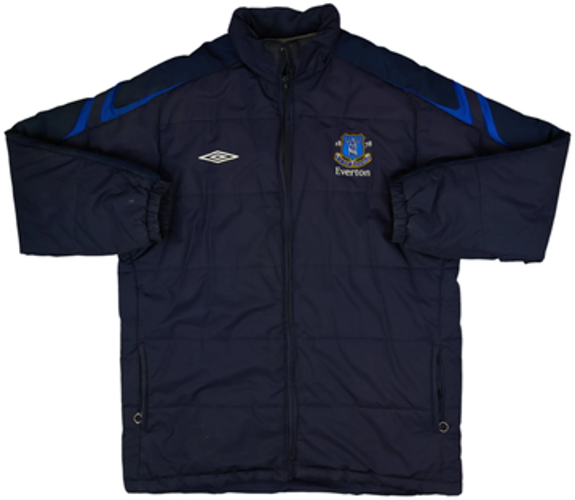 2006-08 Everton Umbro Padded Bench Coat - 8/10 - (XL)