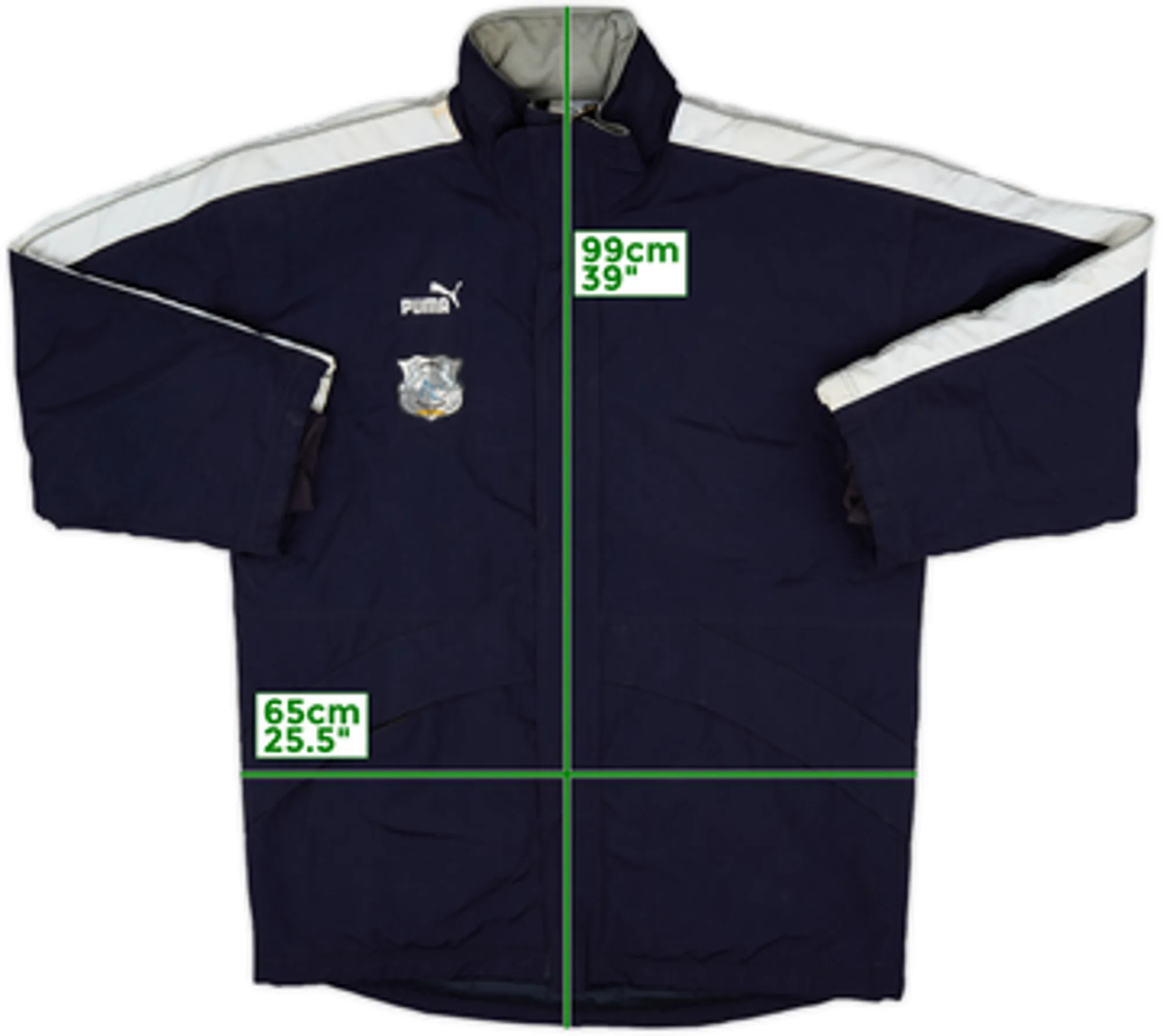 1998-00 Amiens Puma Padded Bench Coat - 7/10 - (L)