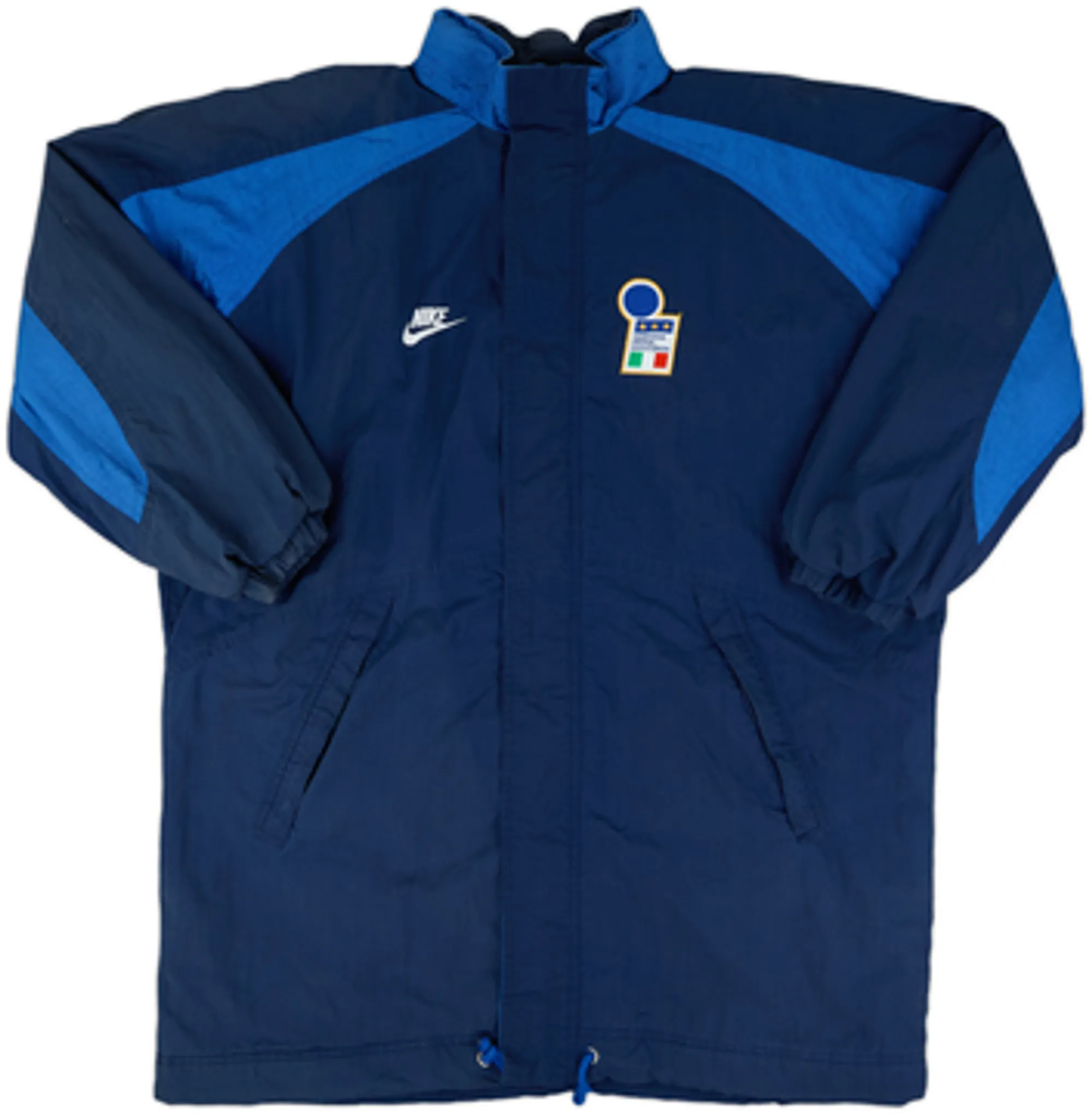 1996-97 Italy Nike Padded Bench Coat - 8/10 - (M)