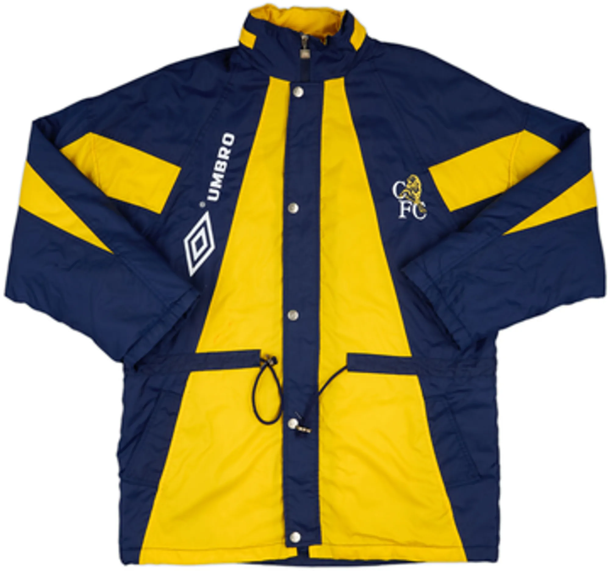 1992-93 Chelsea Umbro Padded Bench Coat - 8/10 - (L)