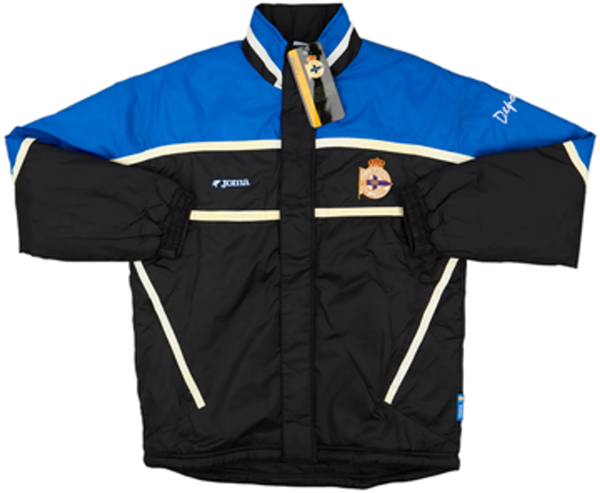 2006-07 Deportivo de La Coruna Joma Padded Bench Coat (S)