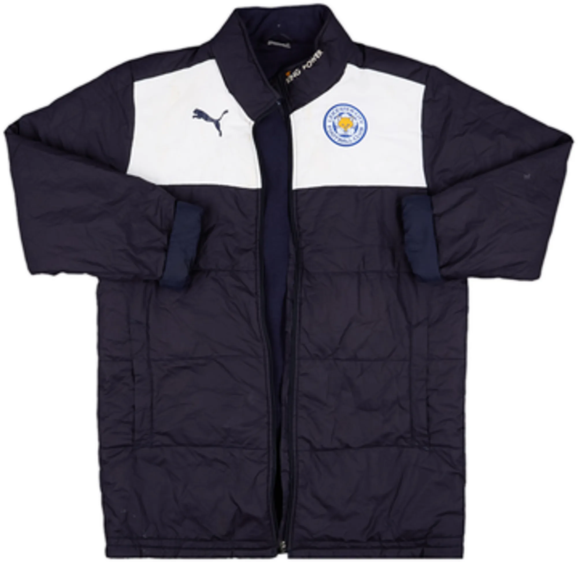 2014-15 Leicester City Puma Padded Bench Coat - 4/10 - (M)