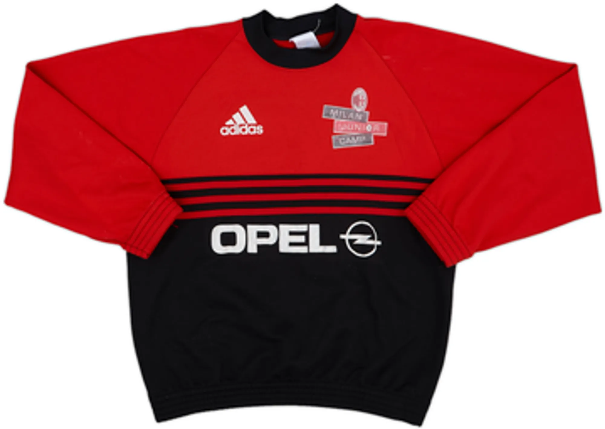 1998-99 AC Milan Junior Camp adidas Sweat Top - 5/10 - (XL.Boys)