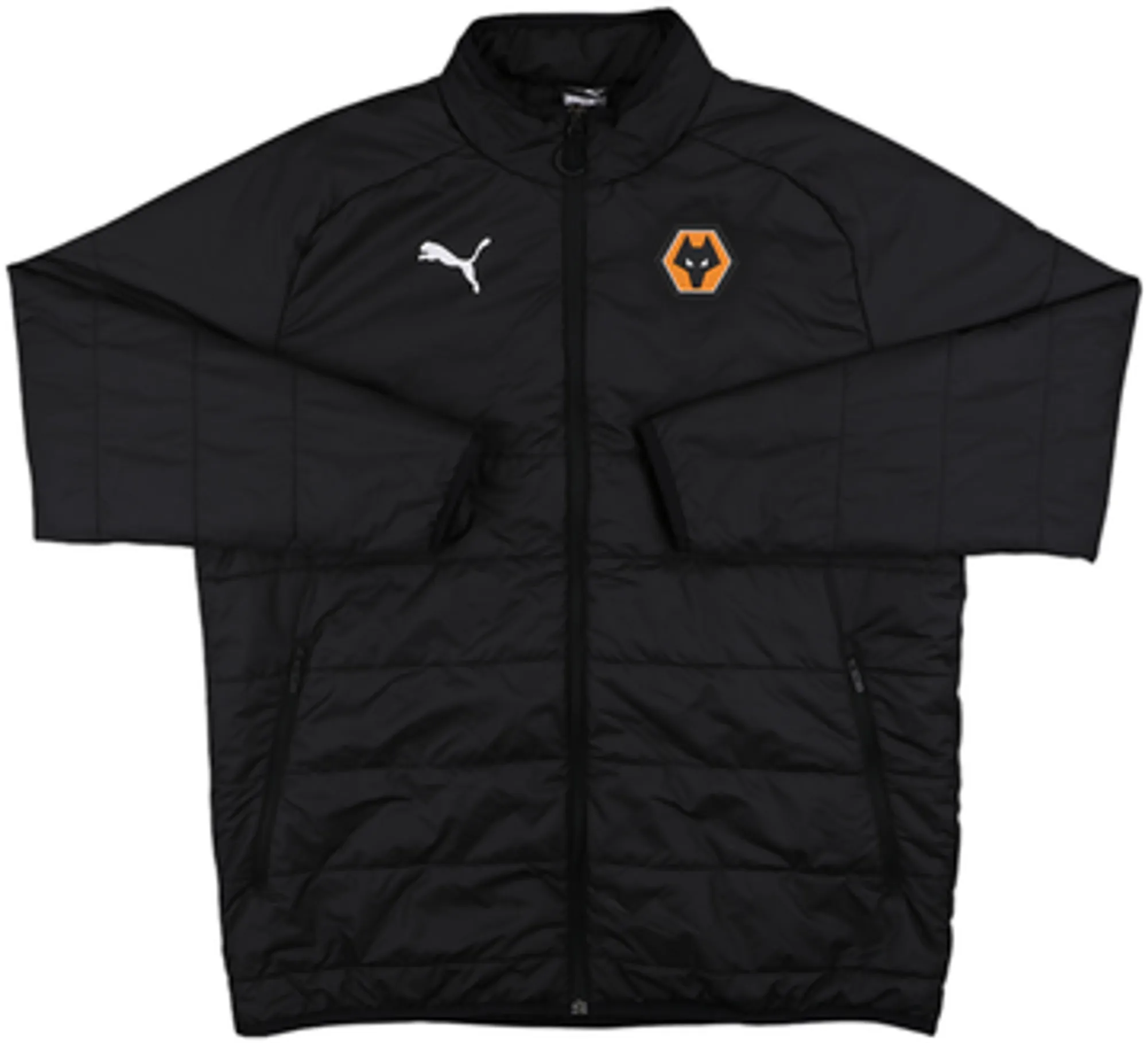 2017-18 Wolves Puma Padded Bench Coat - 7/10 - (L)