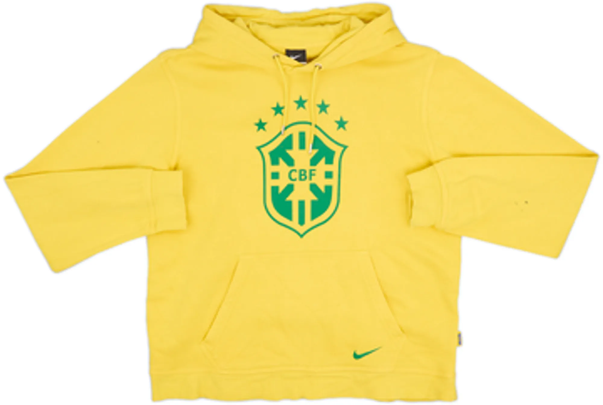 2014-15 Brazil Nike Hooded Sweat Top - 6/10 - (M)