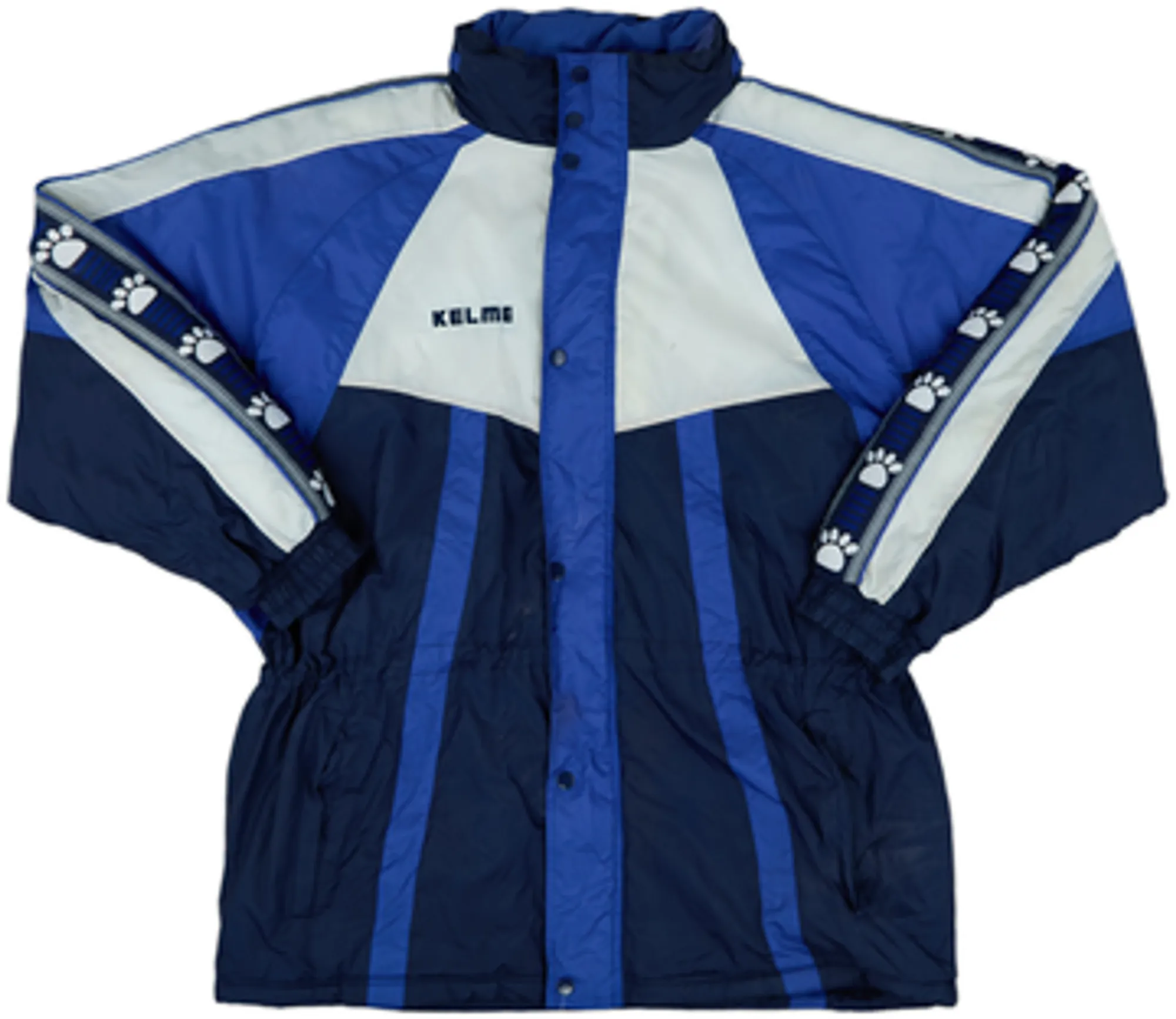 1996-97 Real Madrid Kelme Padded Bench Coat - 7/10 - (L)