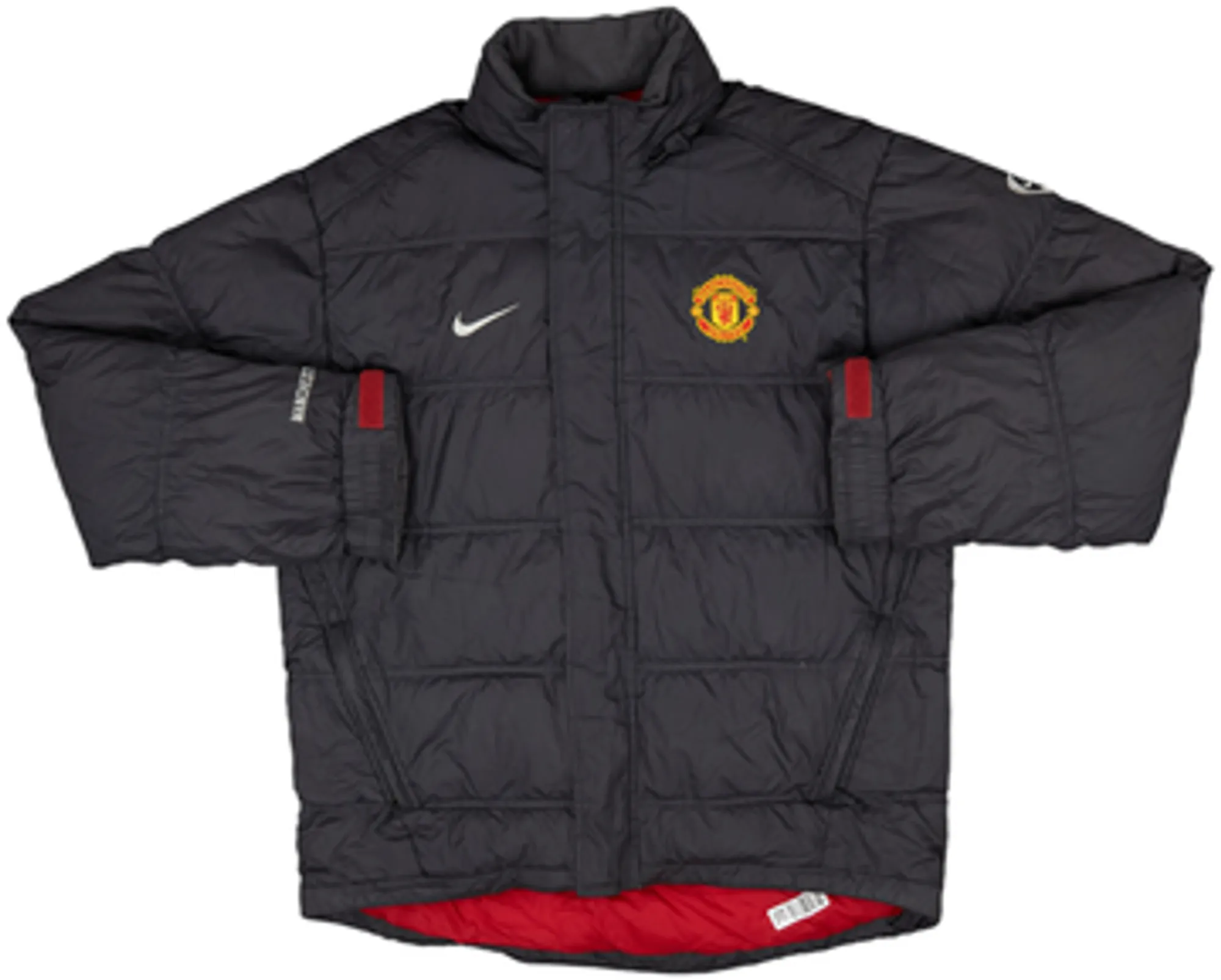 2008-09 Manchester United Padded Bench Coat - 8/10 - (M)