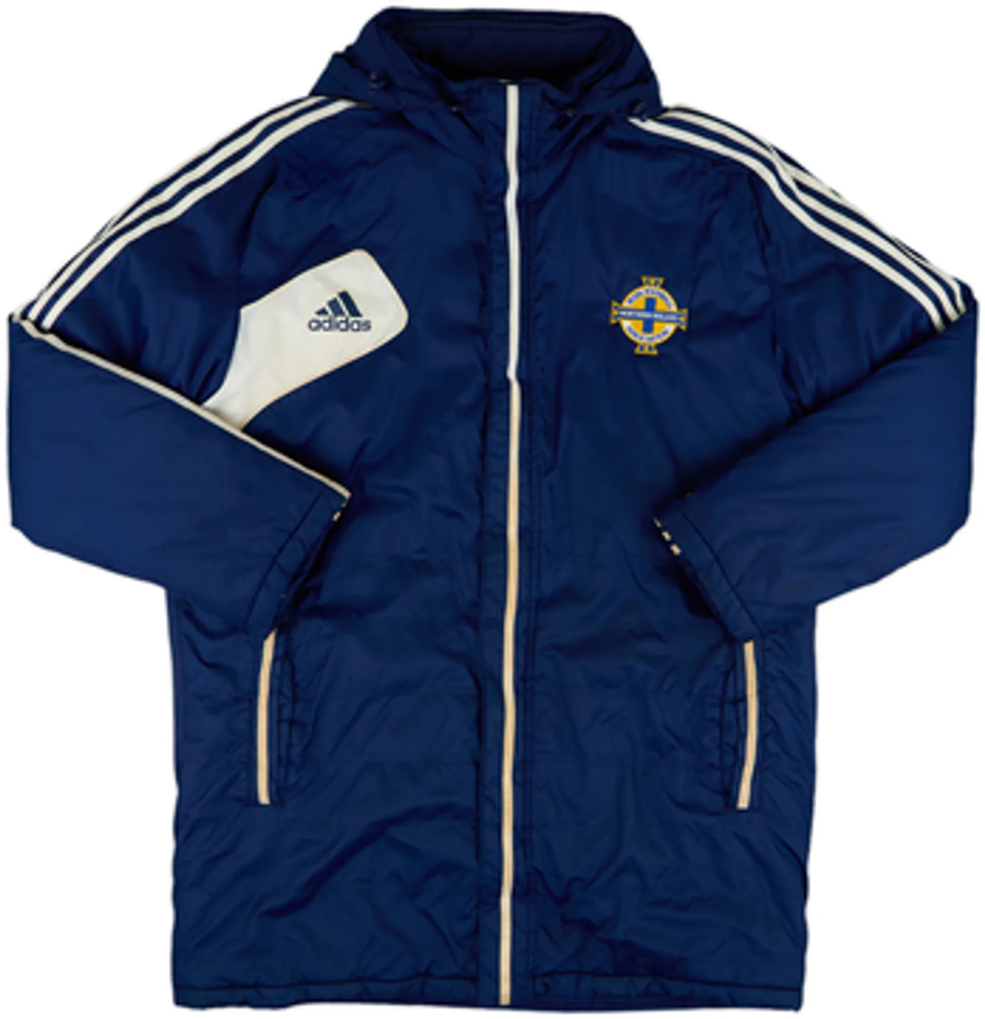 2012-13 Northern Ireland adidas Padded Bench Coat - 6/10 - (L)