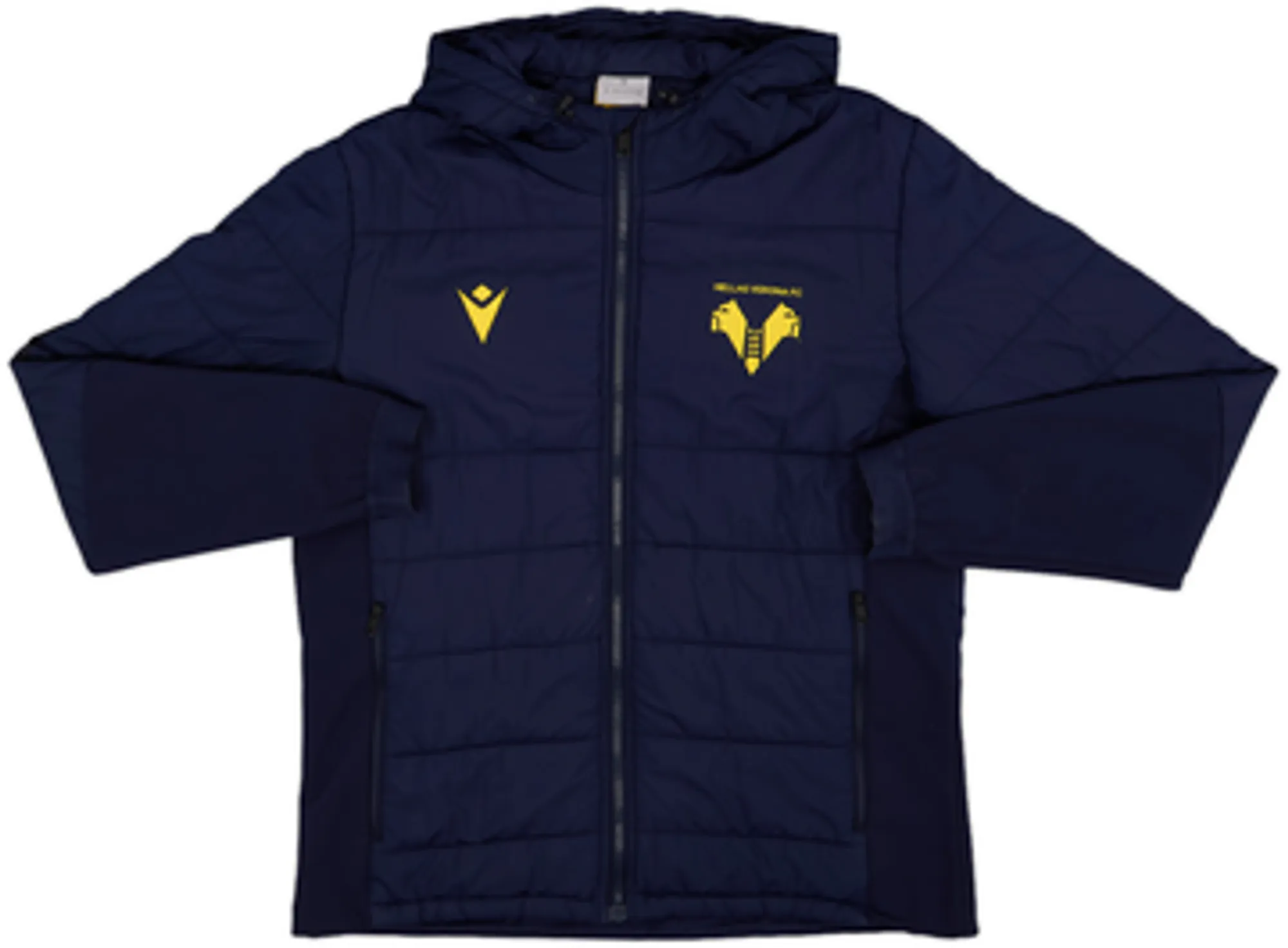 2020-21 Hellas Verona Macron Padded Bench Coat - 9/10 - (M)