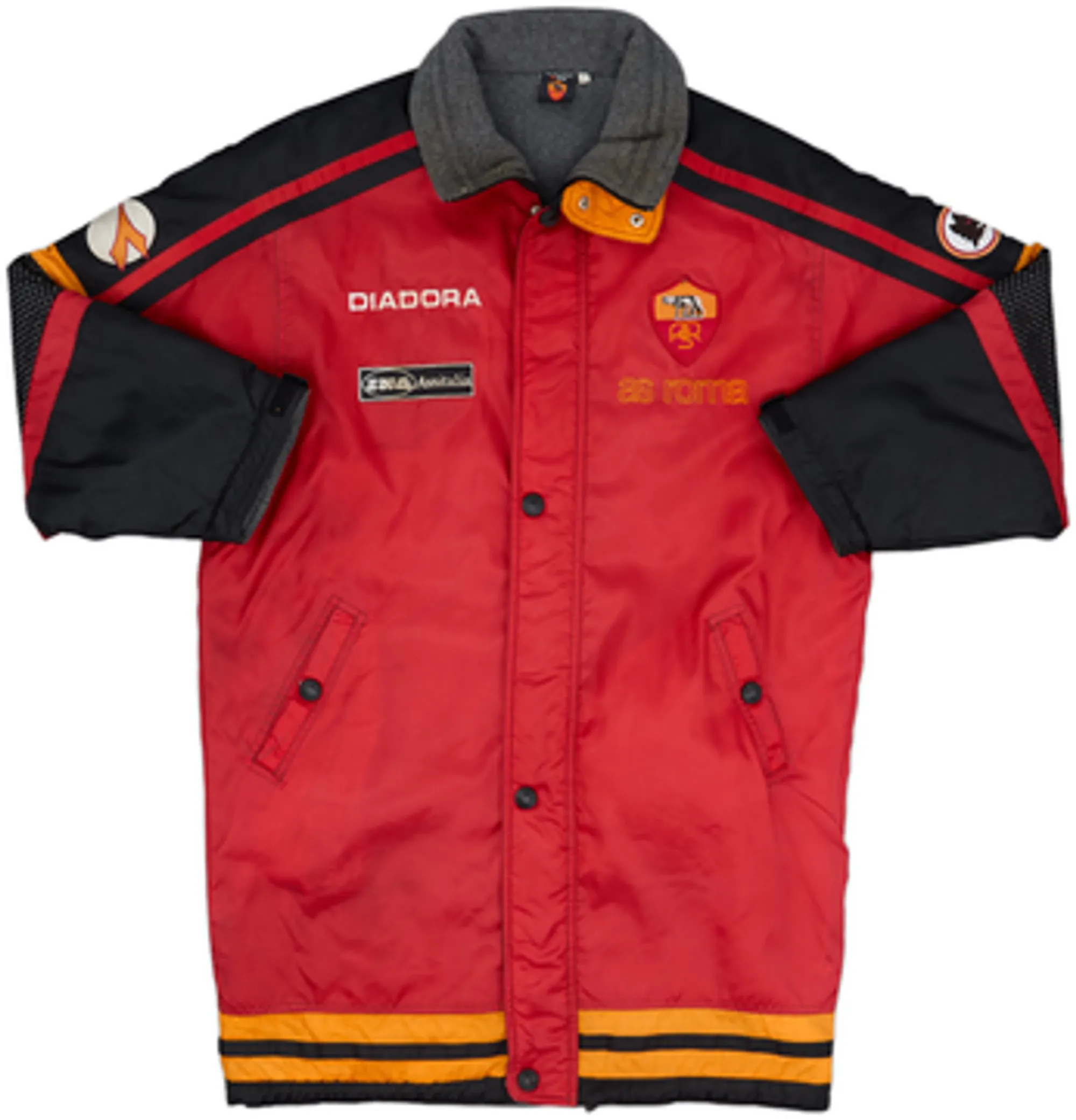 1998-99 Roma Diadora Padded Bench Coat - 7/10 - (XS)