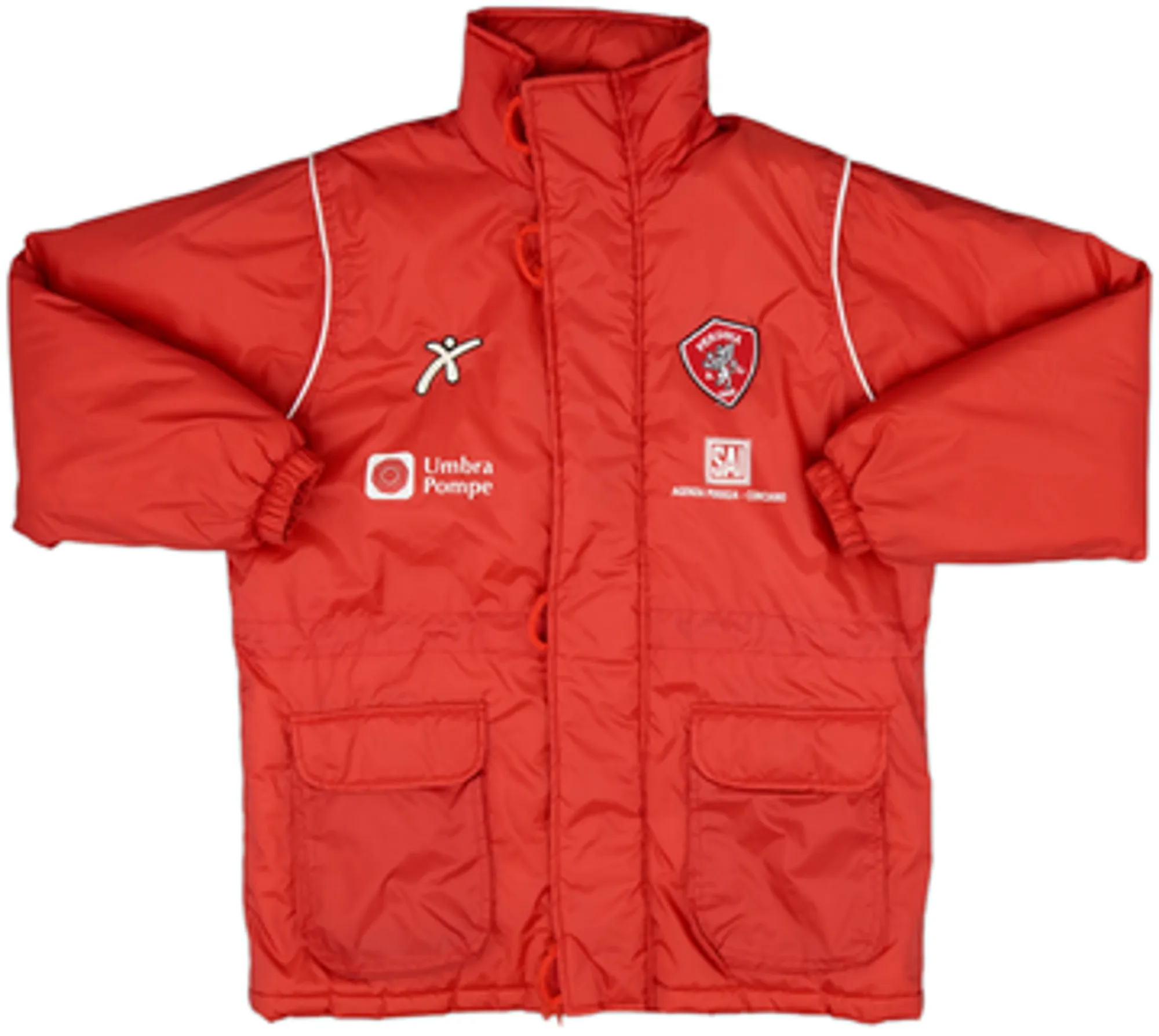 2001-02 Perugia Galex Padded Bench Coat - 7/10 - (S)