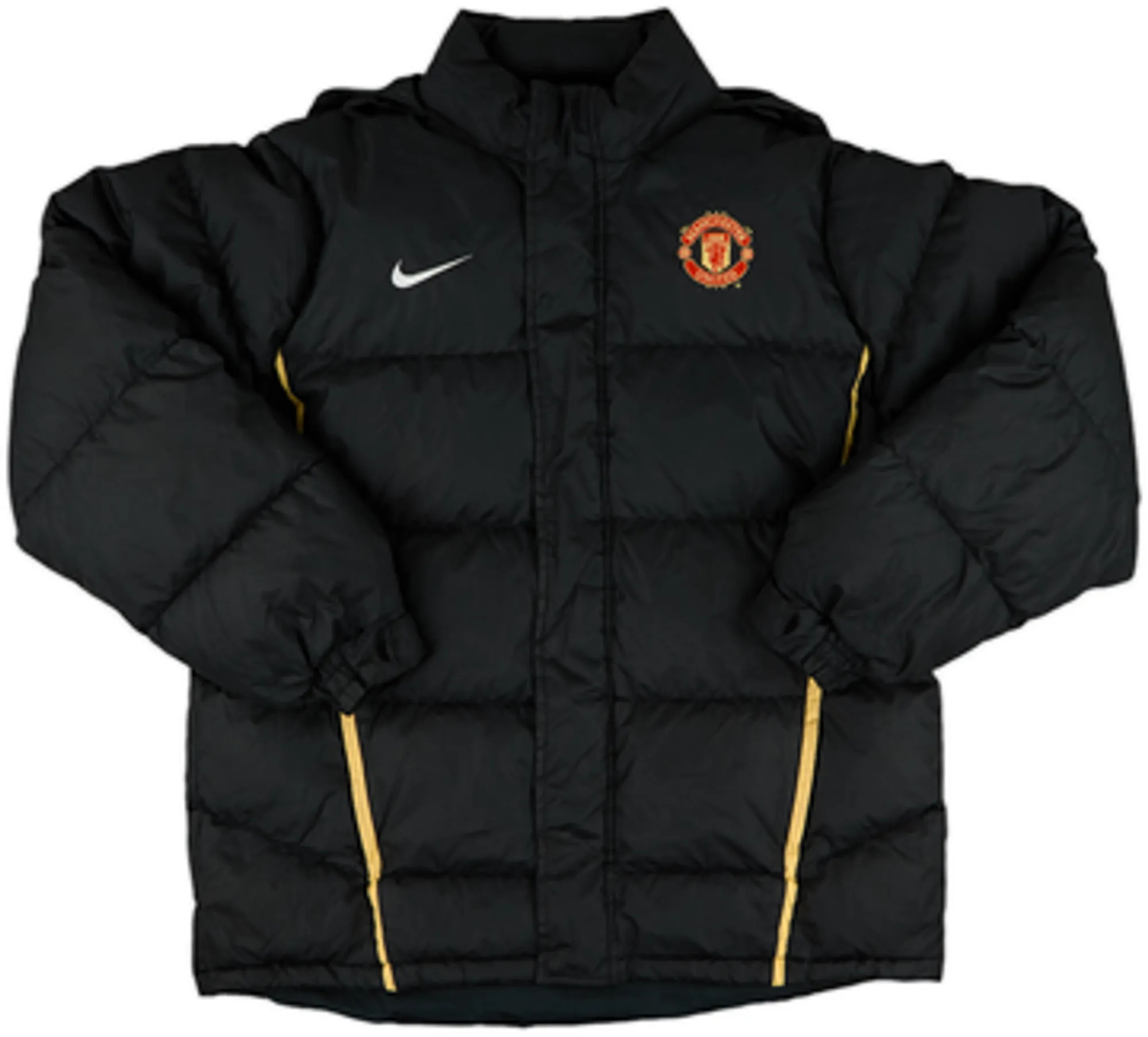2008-09 Manchester United Nike Padded Bench Coat - 8/10 - (M)