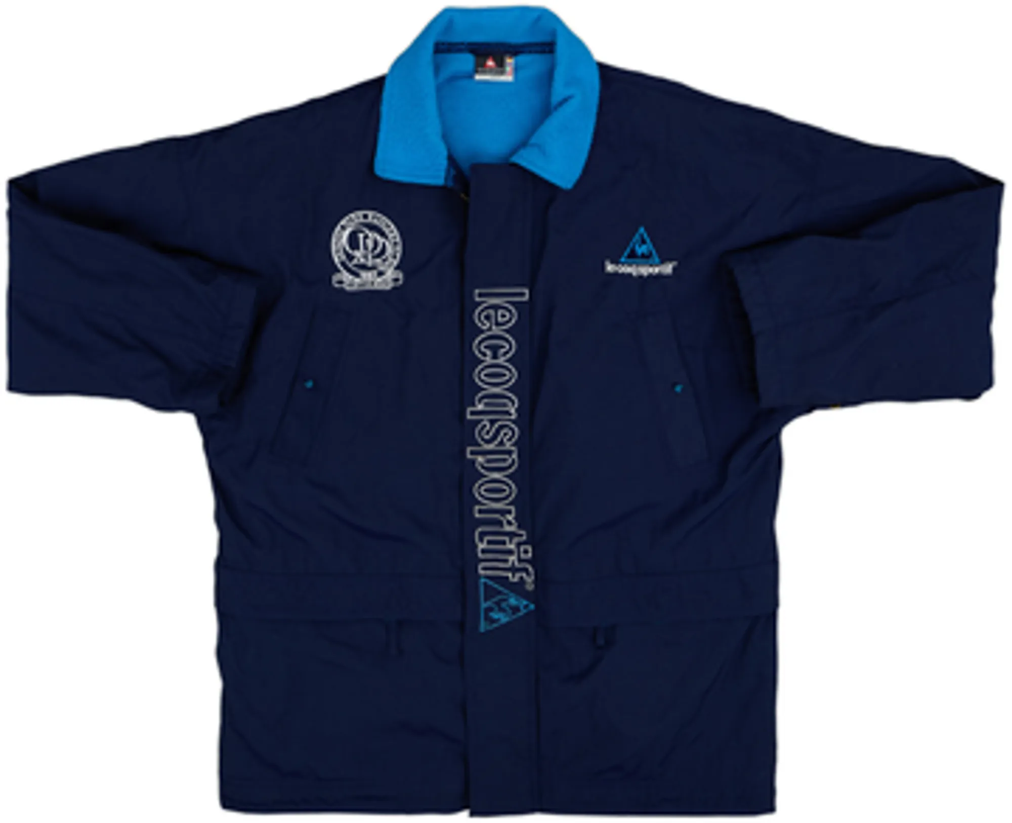 1997-99 QPR Le Coq Sportif Padded Bench Coat - 7/10 - (M)