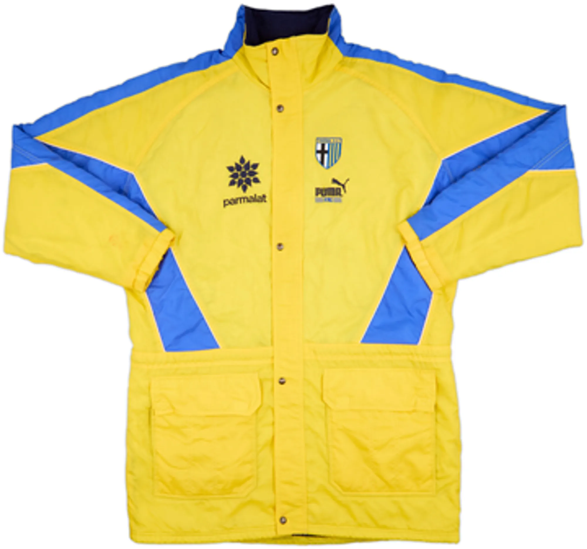 1995-97 Parma Puma Padded Bench Coat - 8/10 - (XL)