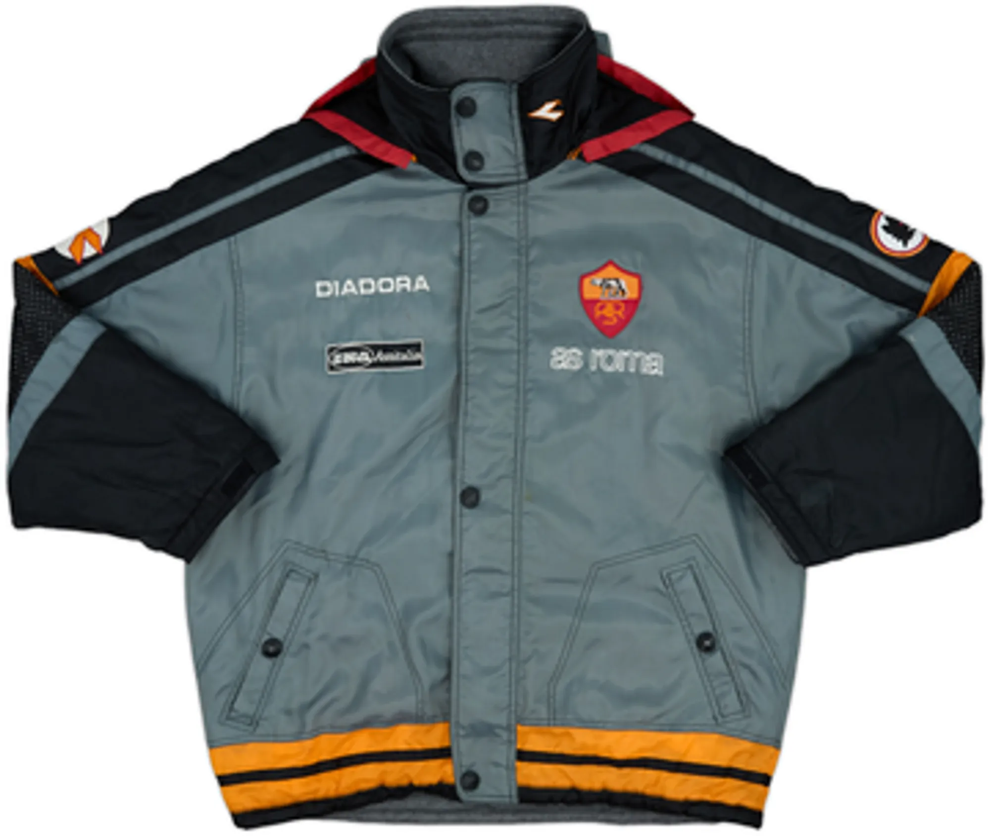 1998-99 Roma Diadora Padded Bench Coat - 5/10 - (S)