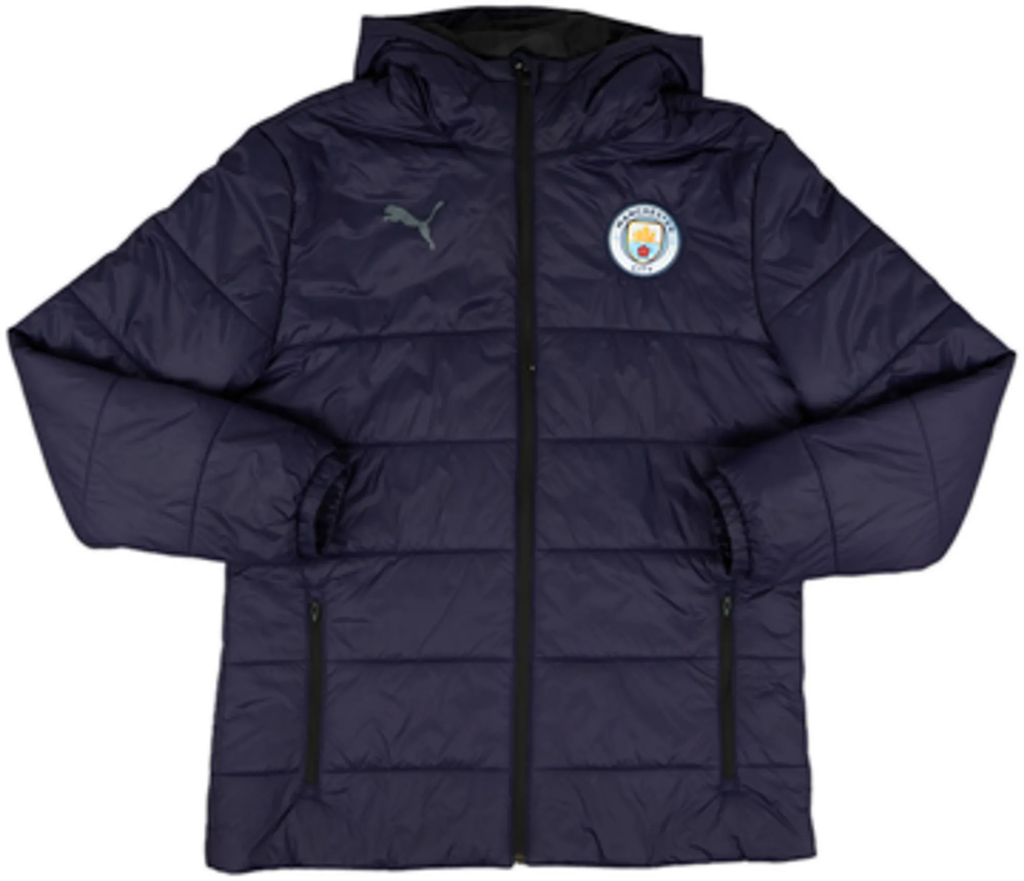 2021-22 Manchester City Puma Padded Bench Coat - 7/10 - (M)