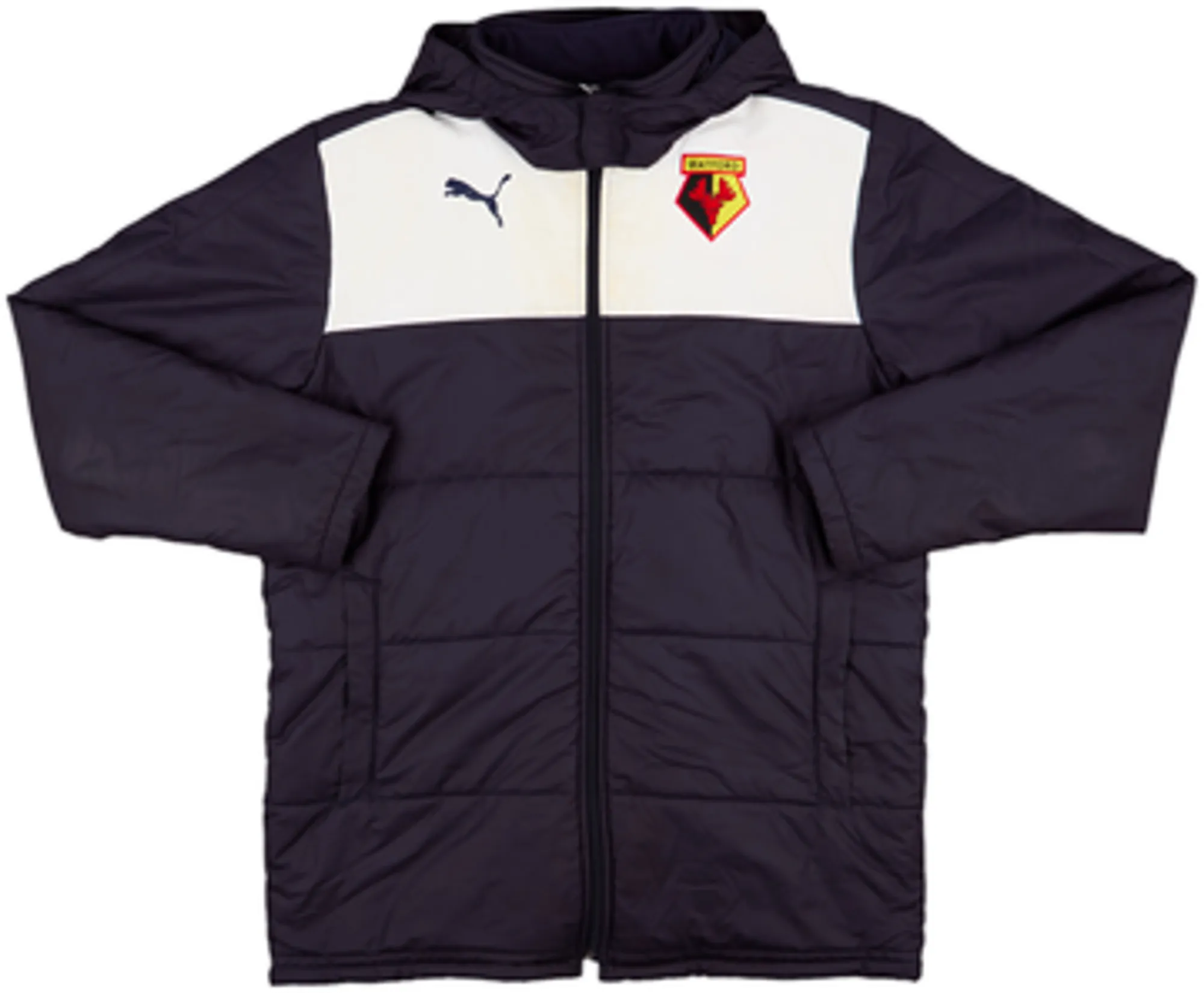 2012-13 Watford Puma Padded Bench Coat - 6/10 - (M)