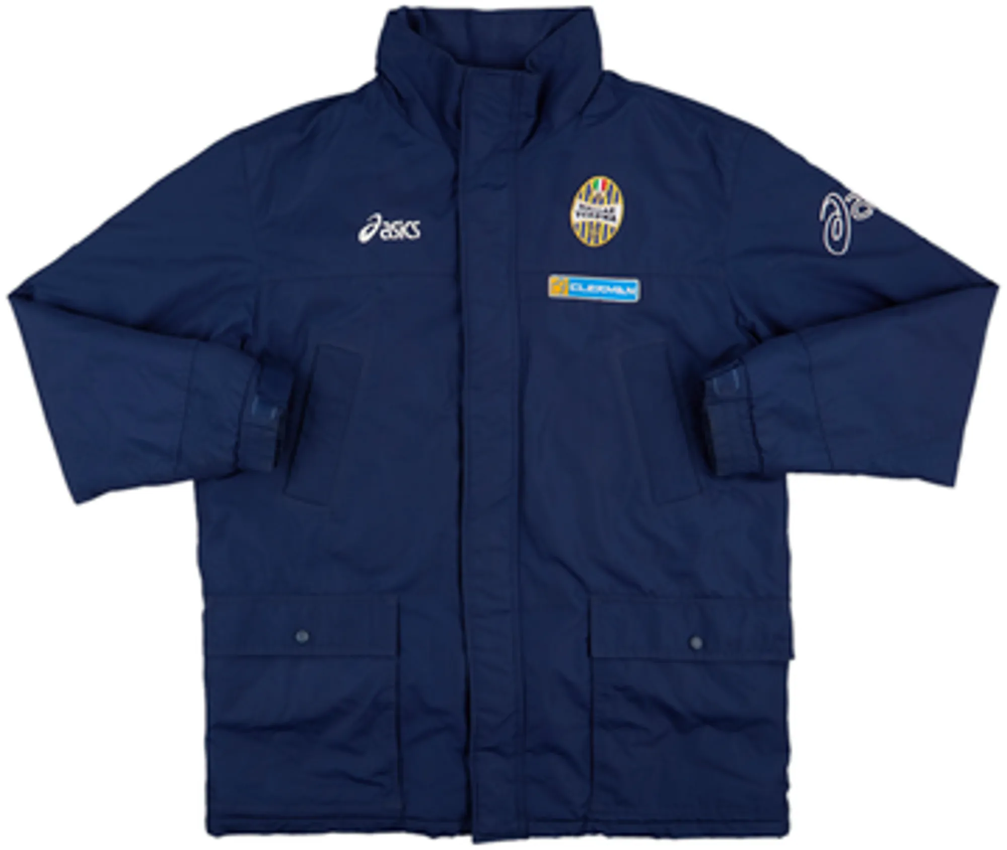 2006-07 Hellas Verona Asics Padded Bench Coat - 9/10 - (L)