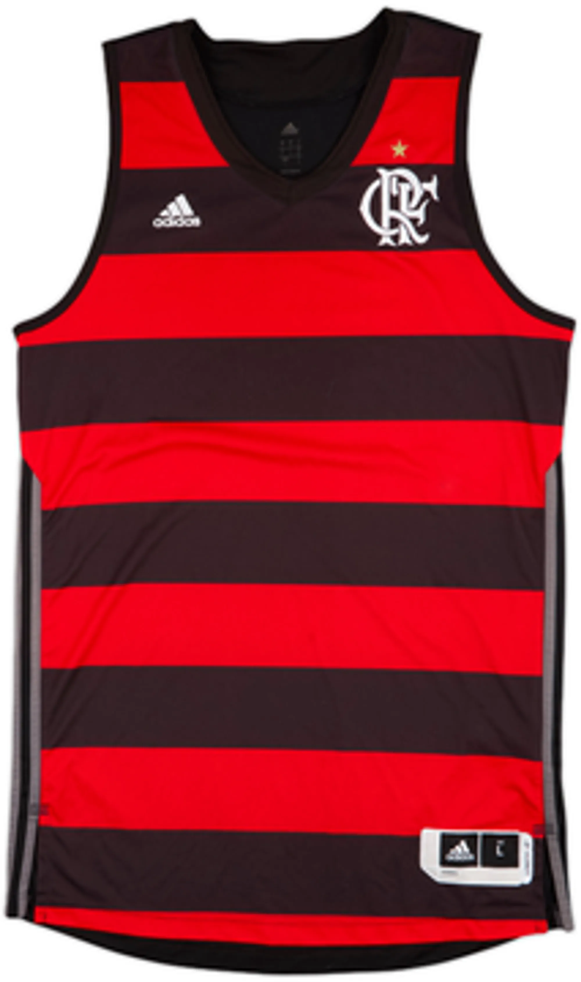 adidas Flamengo Mens SS Home Shirt 2015/16