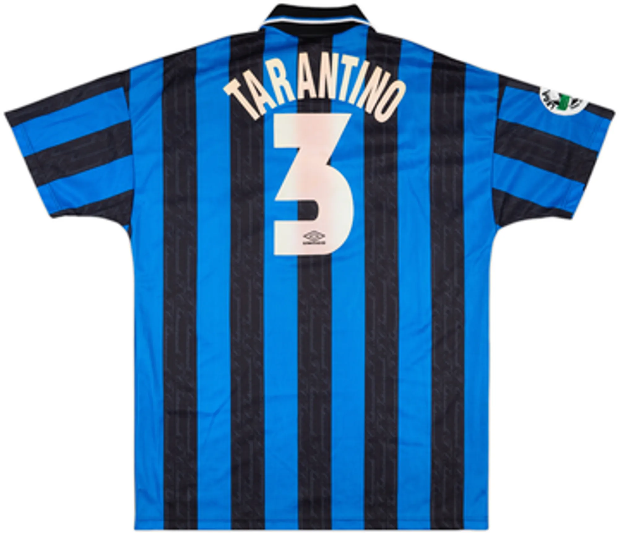 Umbro Inter Milan Mens SS Player Issue Home Coppa Italia Shirt 1997/98