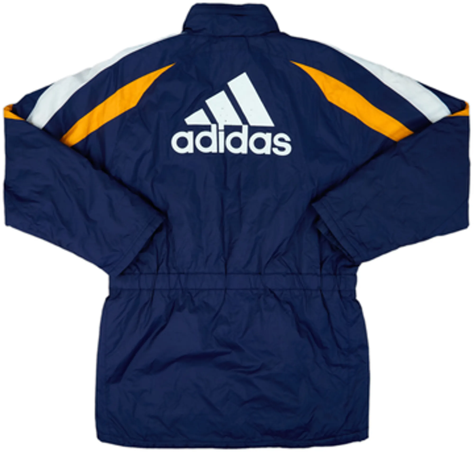 1998-99 Real Madrid adidas Padded Bench Coat - 7/10 - (M/L)
