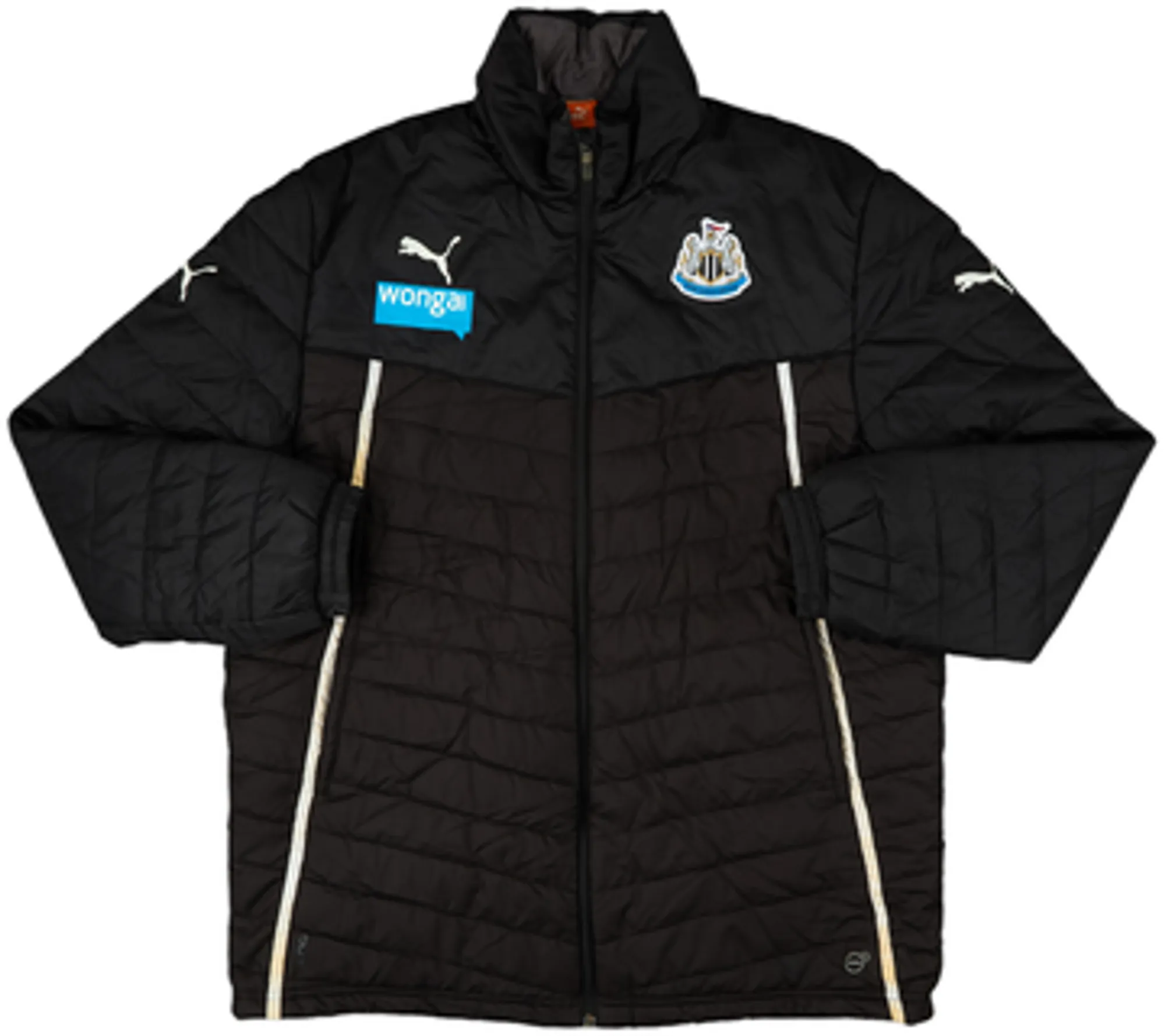 2013-14 Newcastle Puma Padded Bench Coat - 7/10 - (XL)