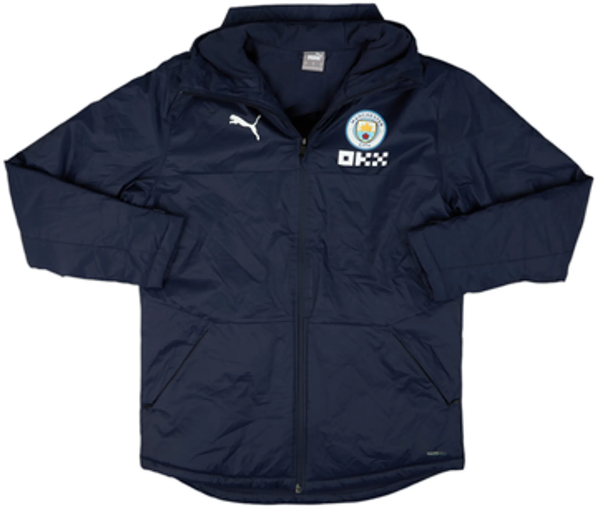 2022-23 Manchester City Puma Padded Bench Coat - 8/10 - (M)