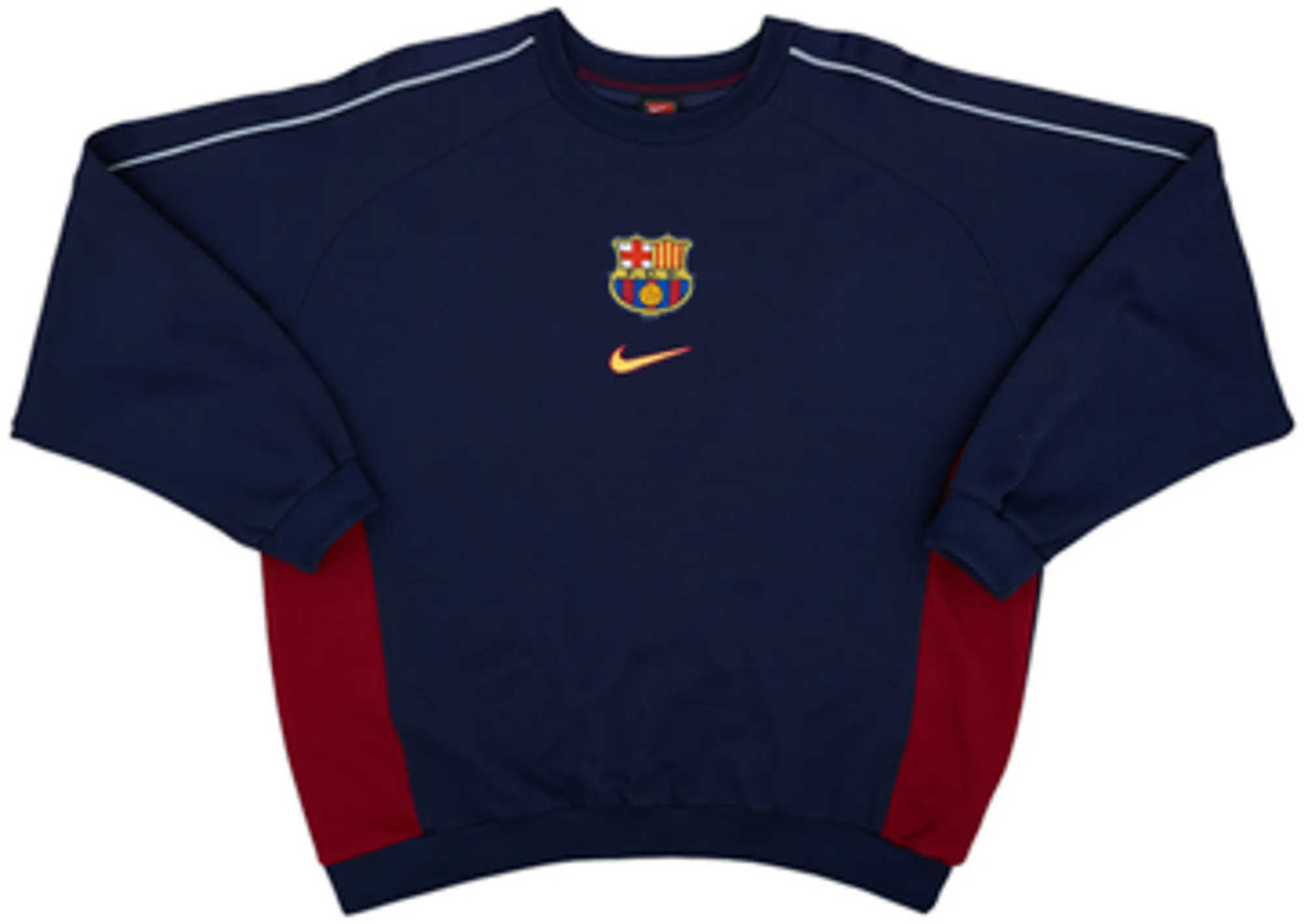 1999-00 Barcelona Nike Sweat Top - 8/10 - (L)