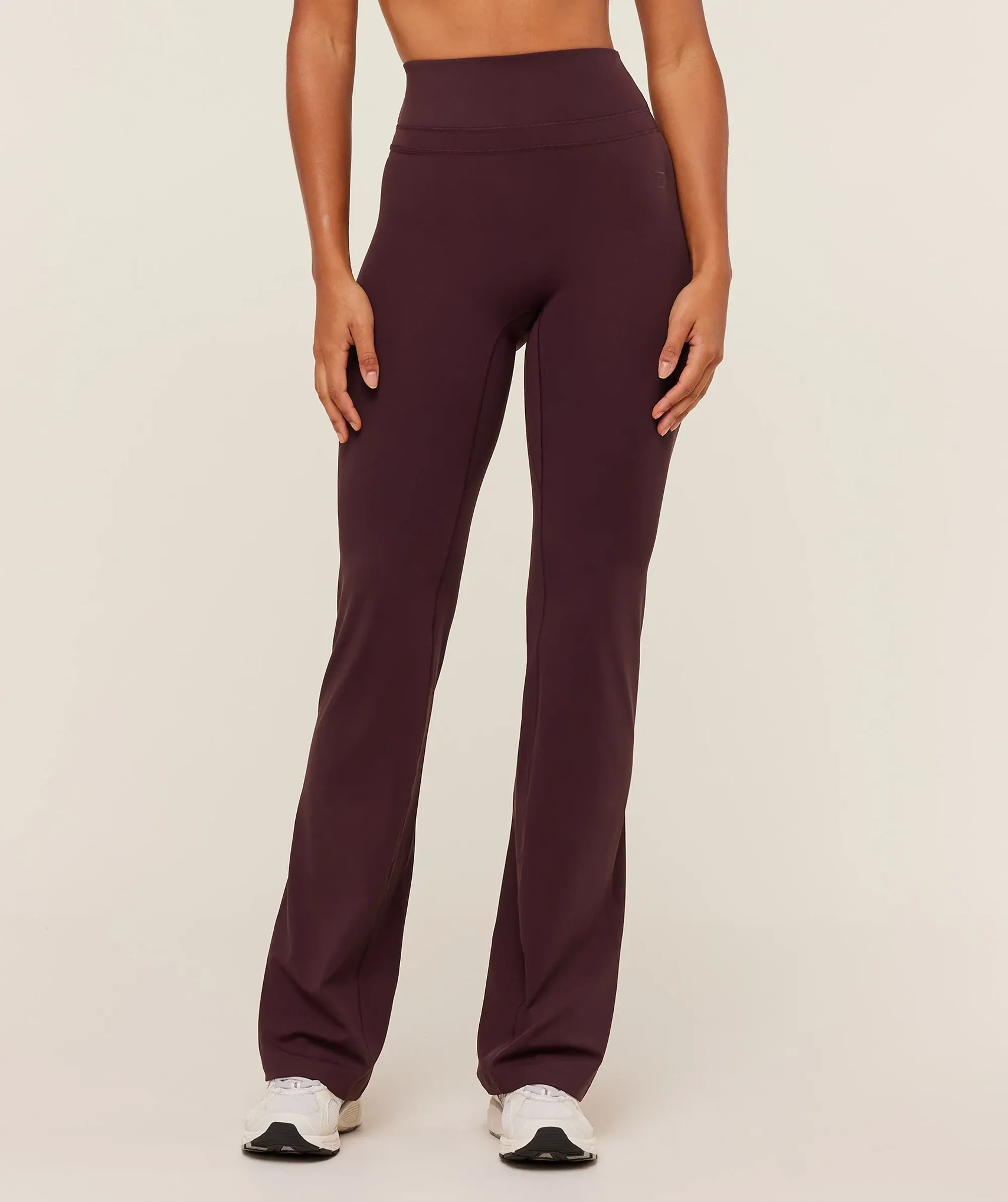  Whitney Flared Leggings - Cherry Purple