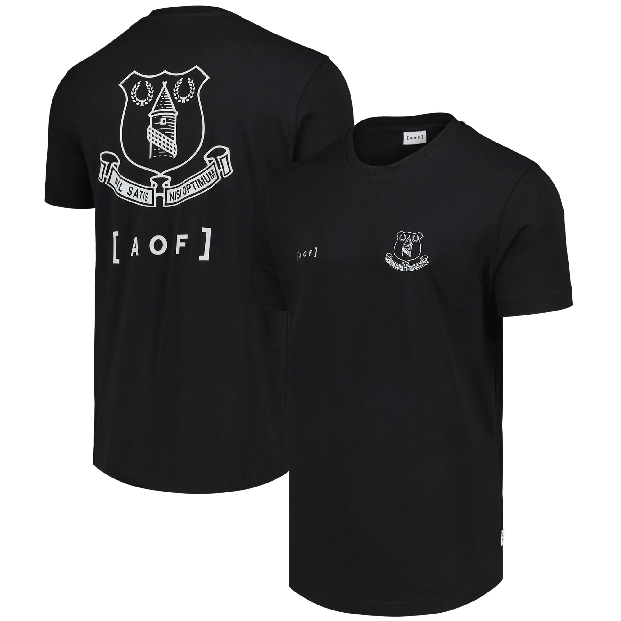 Everton x Art of Football 1991 T-Shirt - Black
