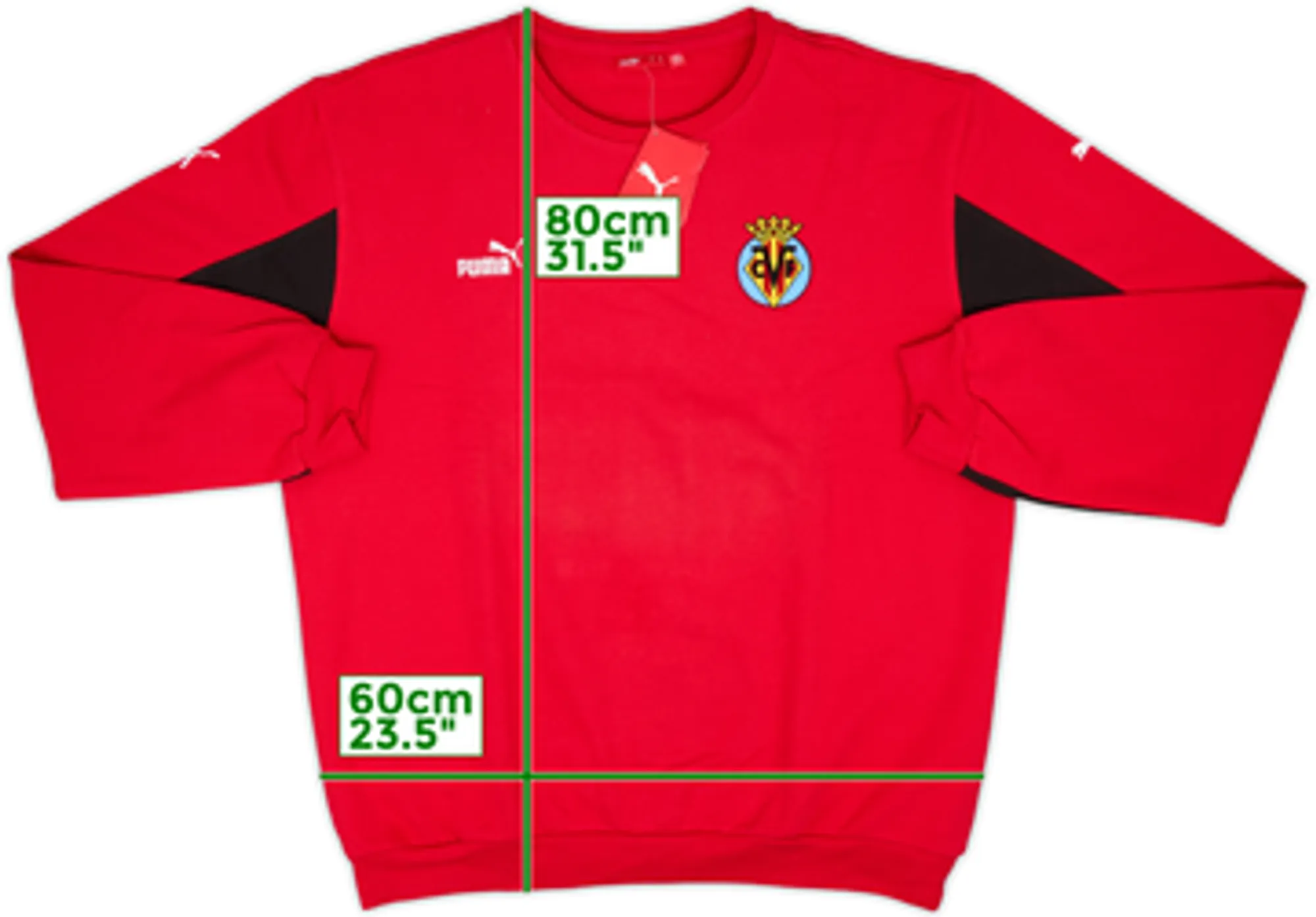 2006-07 Villarreal Puma Sweat Top (XL)