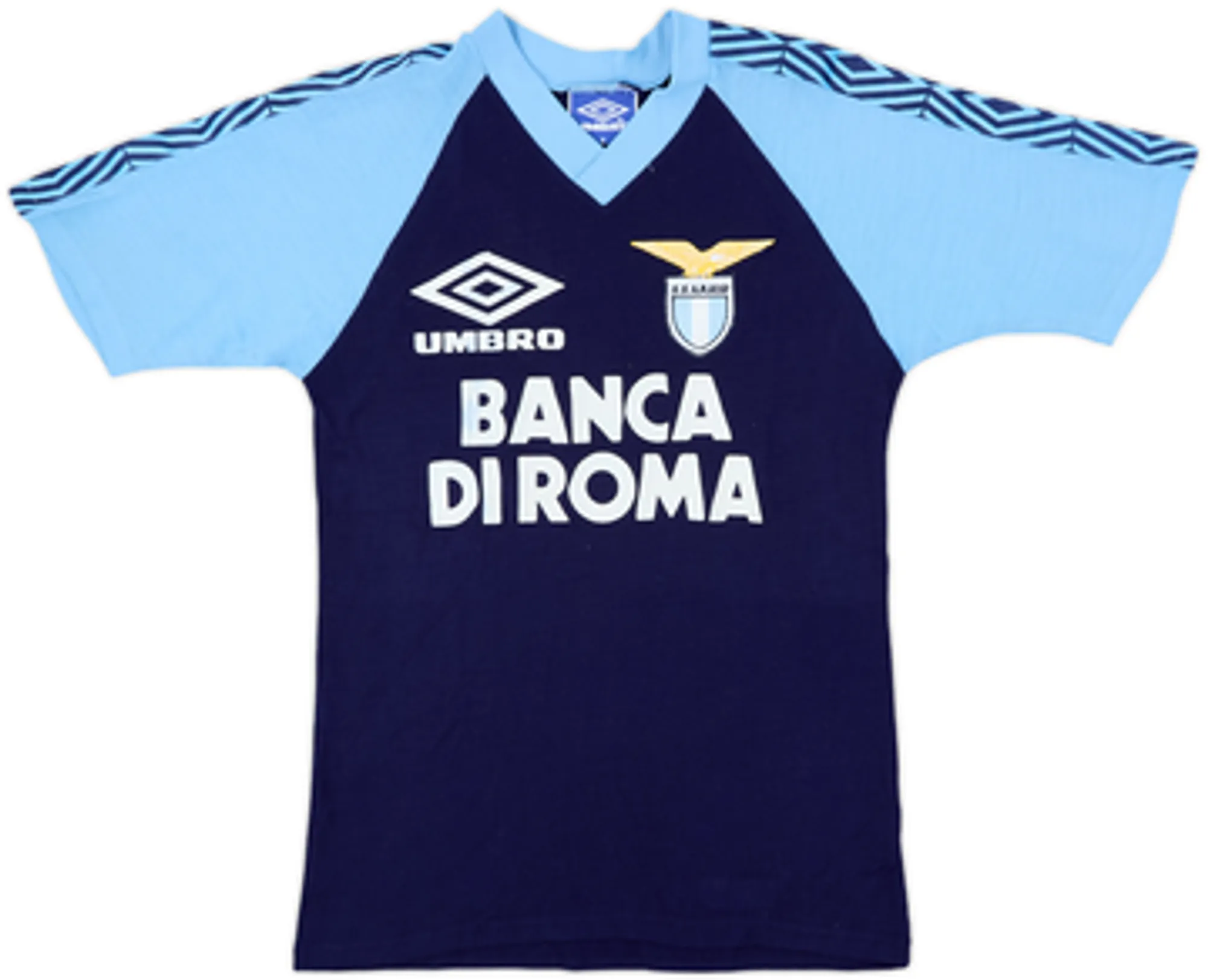 1992-93 Lazio Umbro Sweat Top Signori #11 - 6/10 - (S)