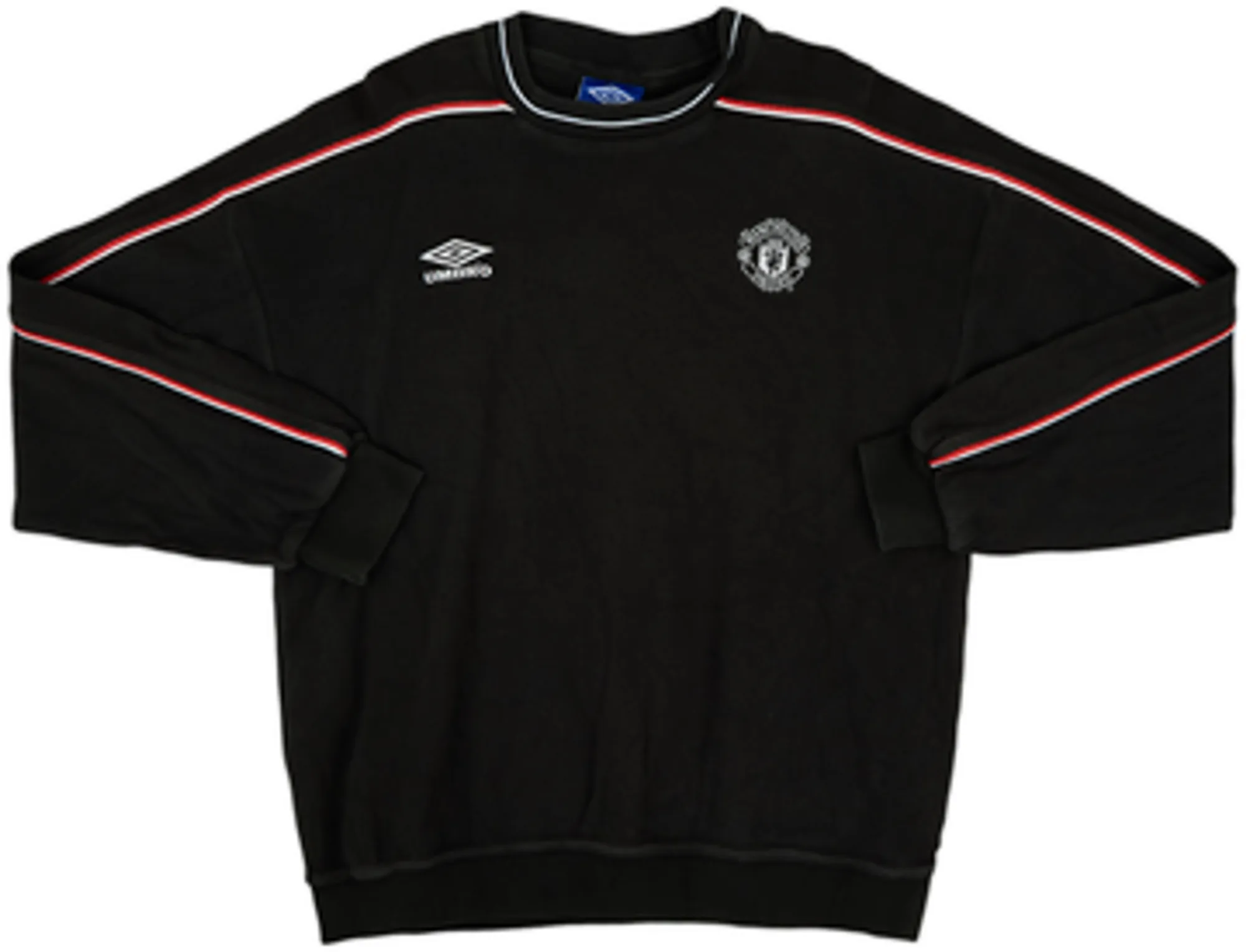1999-00 Manchester United Umbro Sweat Top - 7/10 - (L)