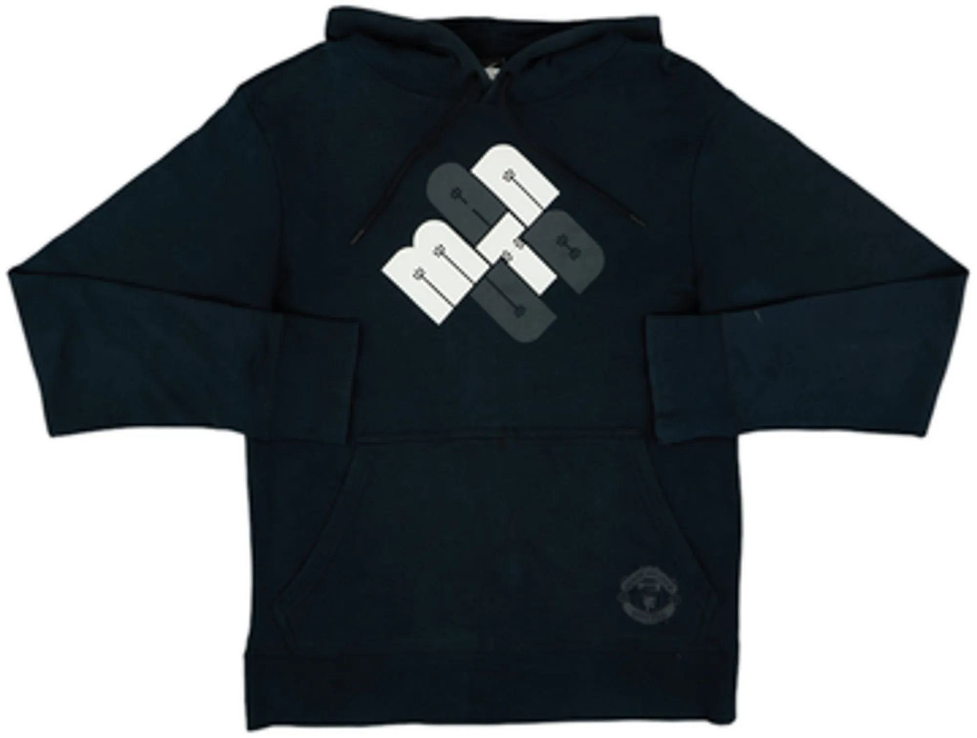 2010-11 Manchester United Nike Hooded Sweat Top - 7/10 - (S)