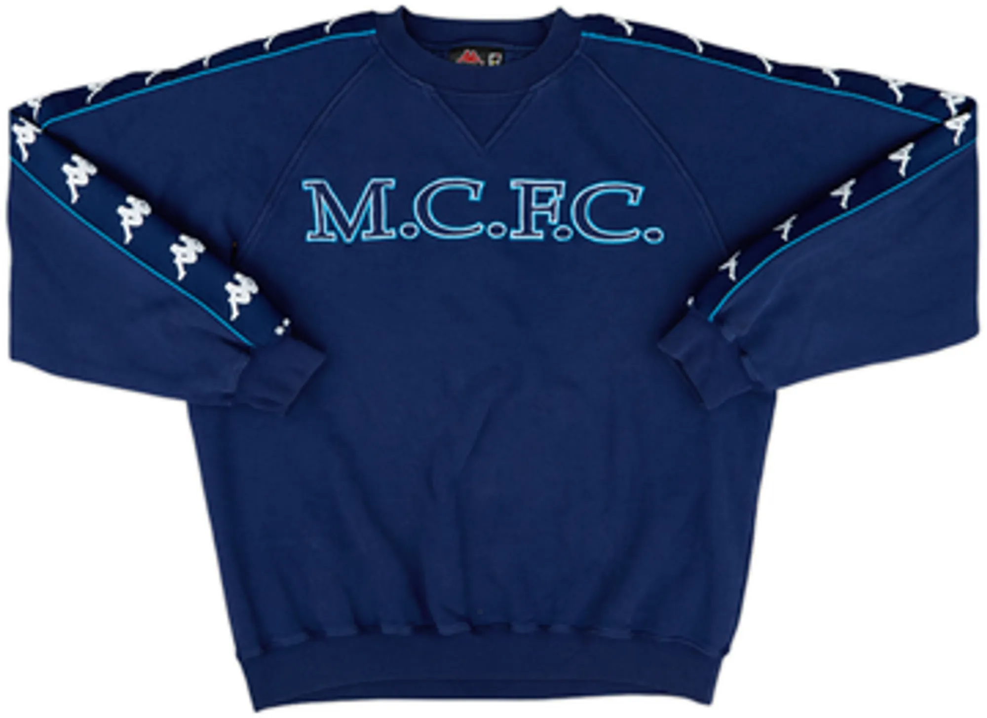 1997-99 Manchester City Kappa Sweat Top - 8/10 - (M)