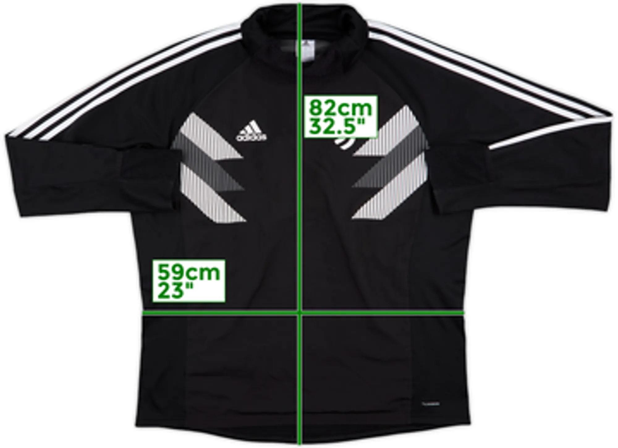 2018-19 Juventus adidas Sweat Top - 9/10 - (XL)