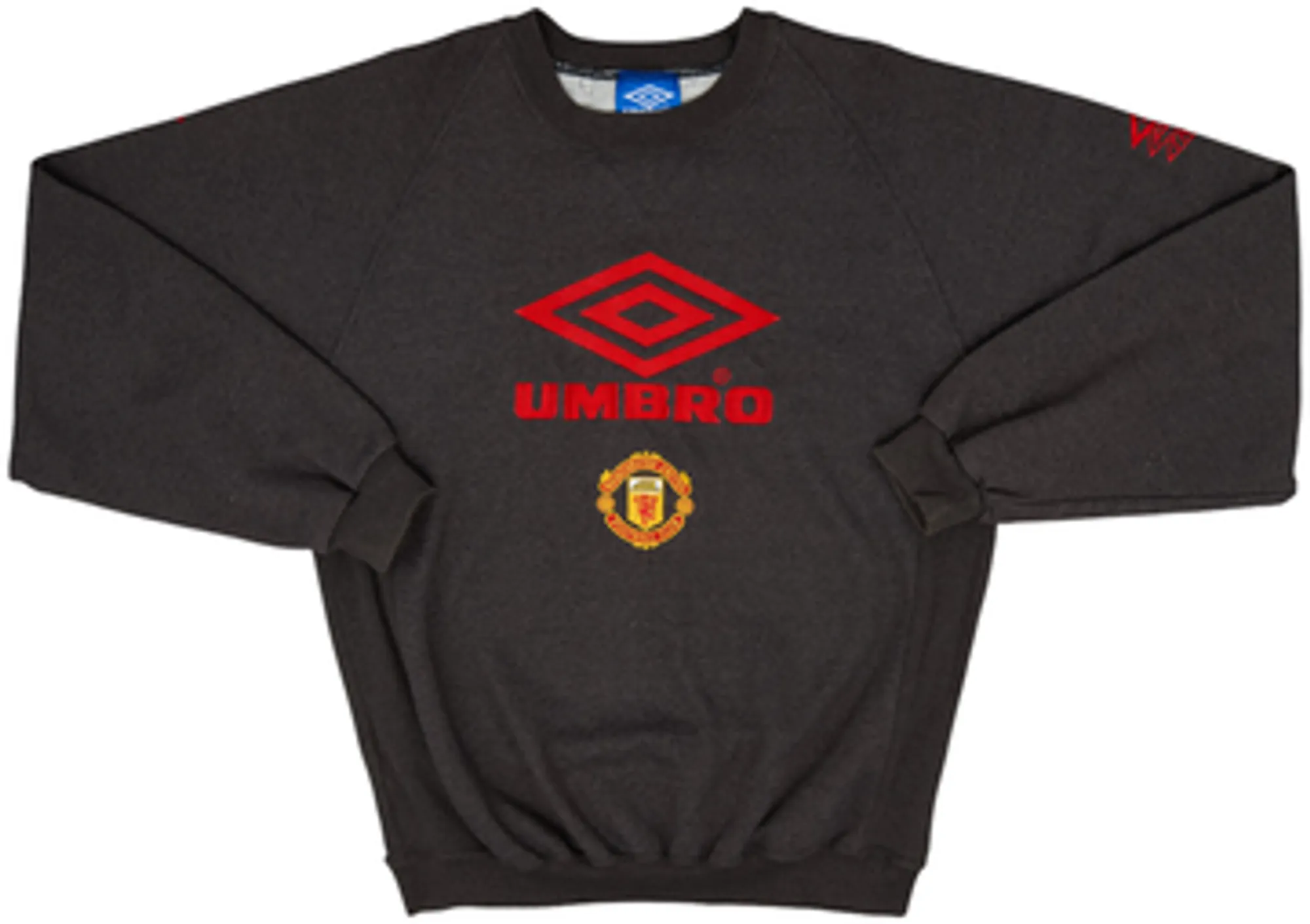 1995-96 Manchester United Umbro Sweat Top - 8/10 - (L)