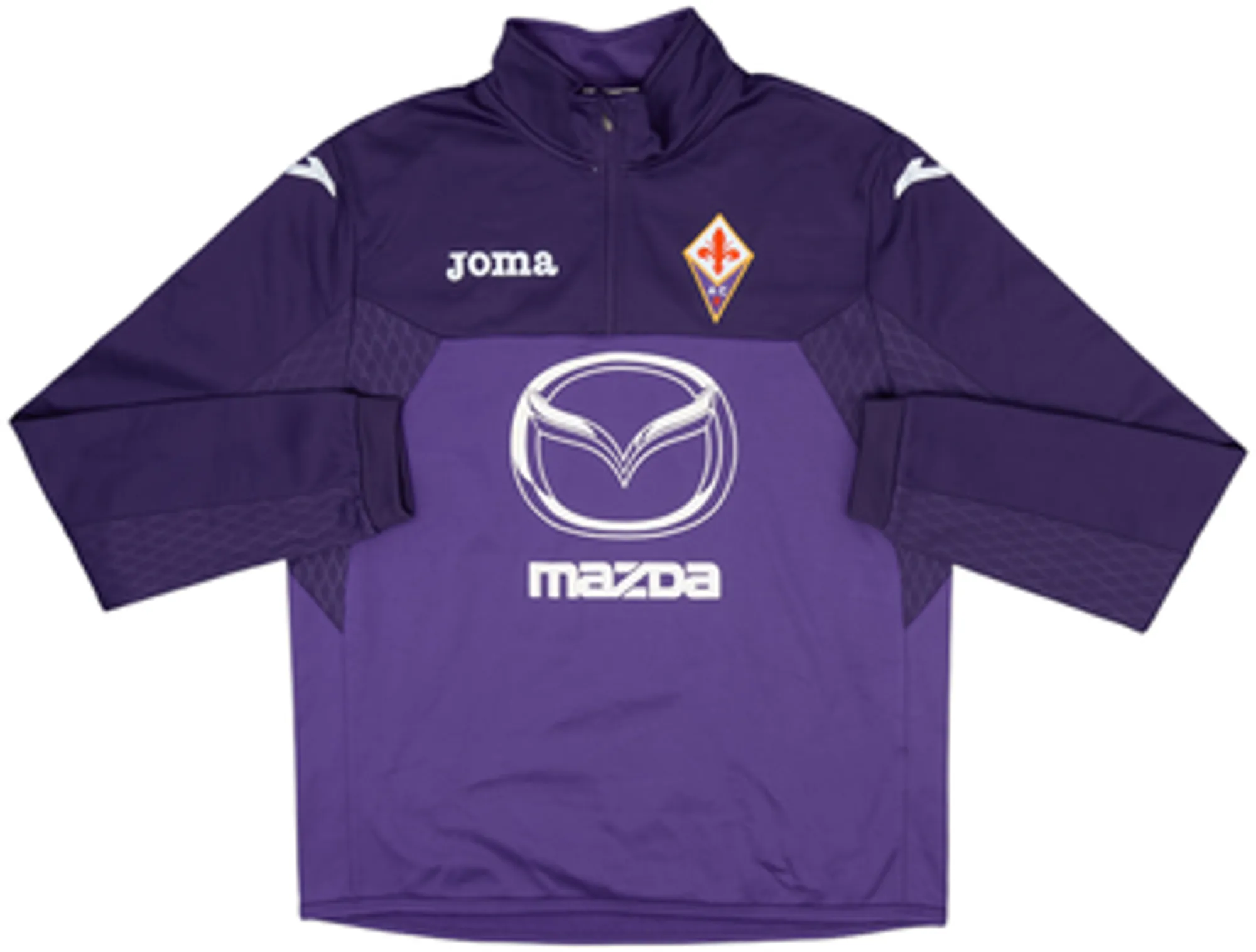 2012-13 Fiorentina Joma 1/4 Zip Sweat Top - 10/10 - (M)
