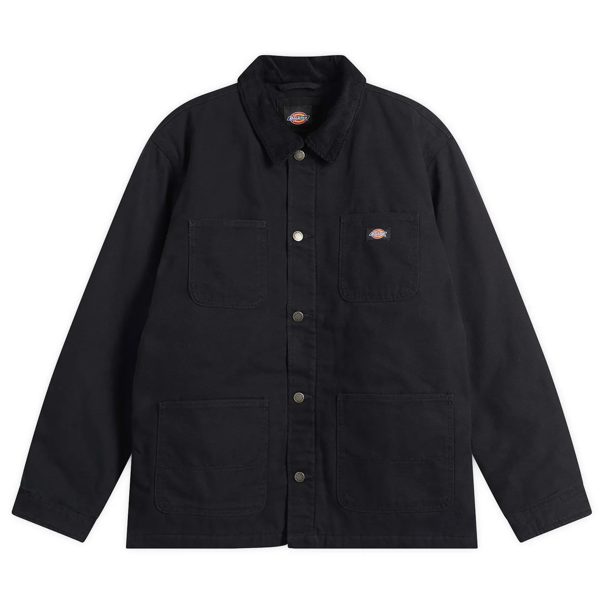 Dickies Men's Lined Canvas Chore Jacket Black