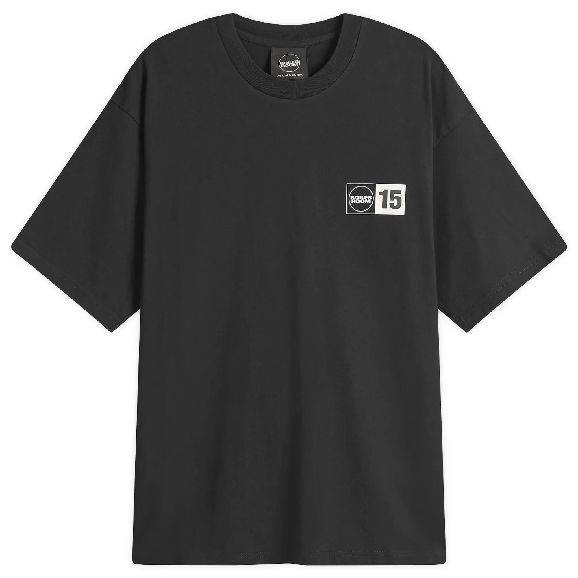 Boiler Room Men's 15 Years Monitor T-Shirt Black