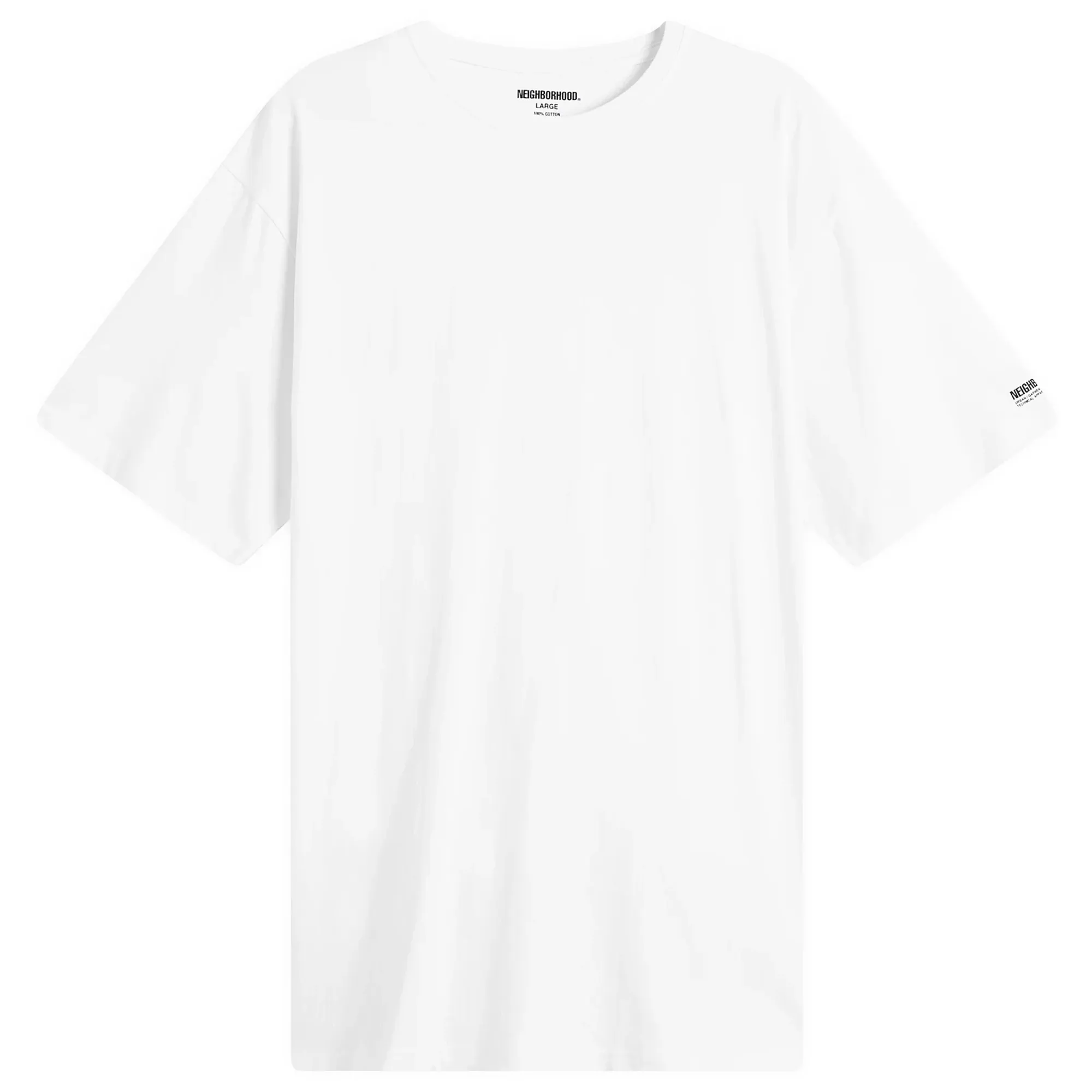 Neighborhood Men's Classic 2 Pack T-Shirts White